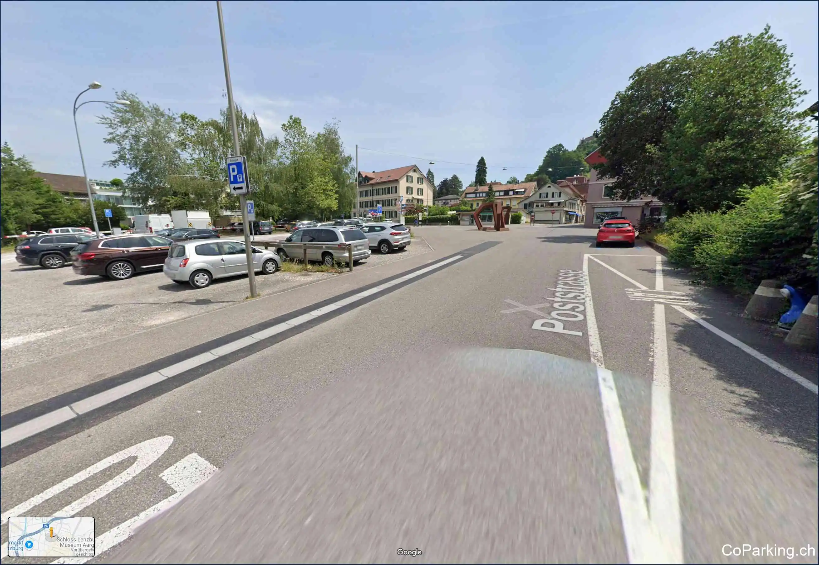 Parking Erlengut/Poststr., Poststrasse, Lenzburg, 5600