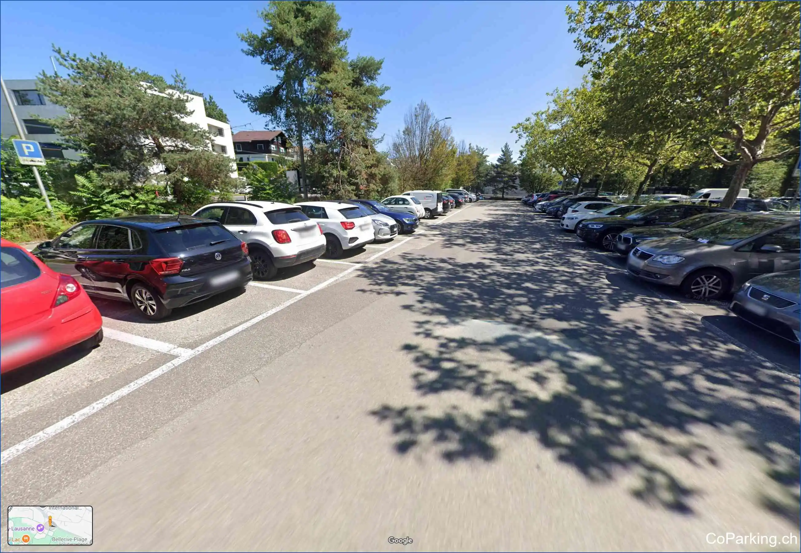 Parking du Chalet-des-Bains, Av. Emile-Henri-Jaques-Dalcroze 1, Lausanne, 1007
