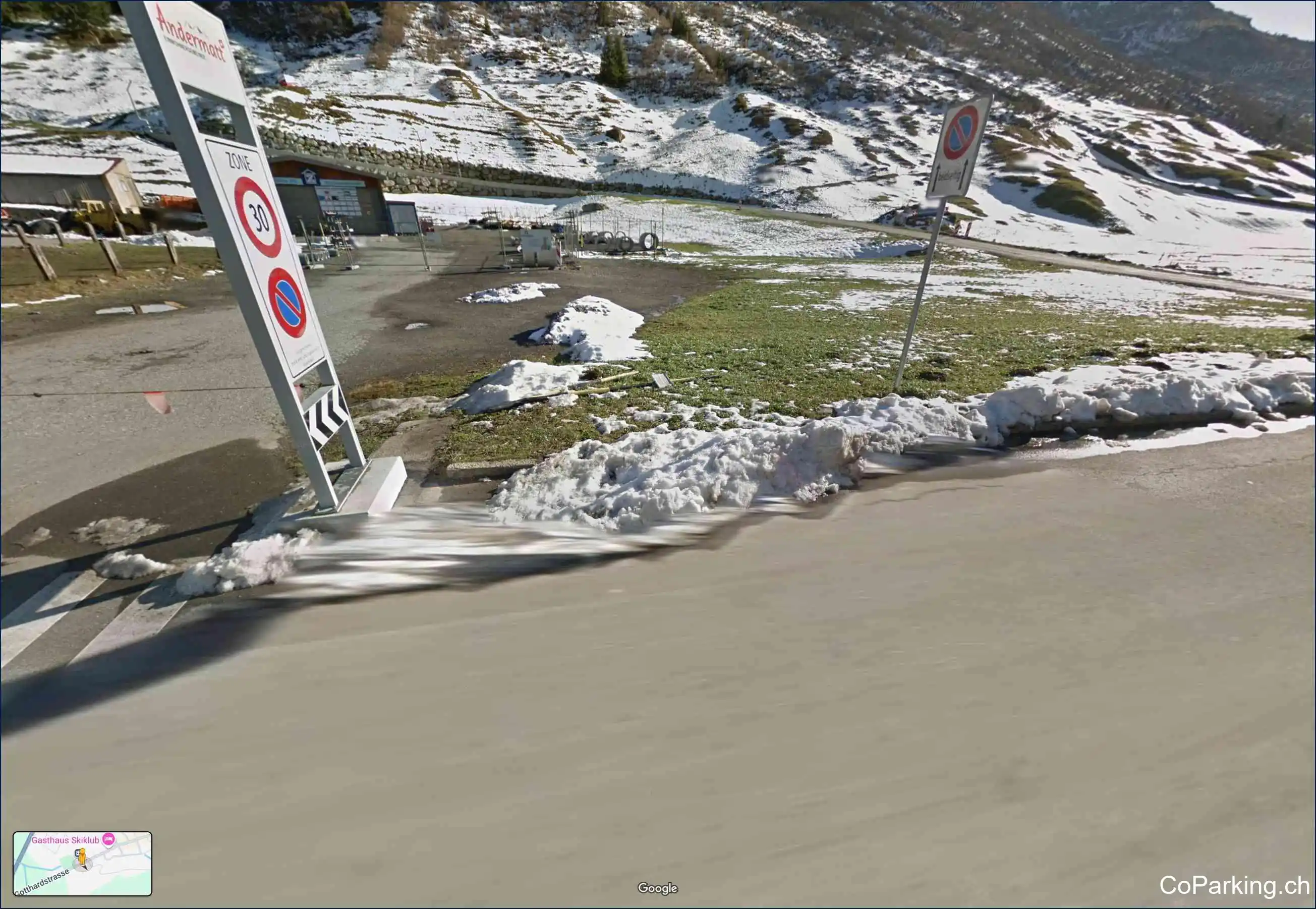 Parking Talstation Gemsstock, Gotthardstrasse 110, Andermatt, 6490