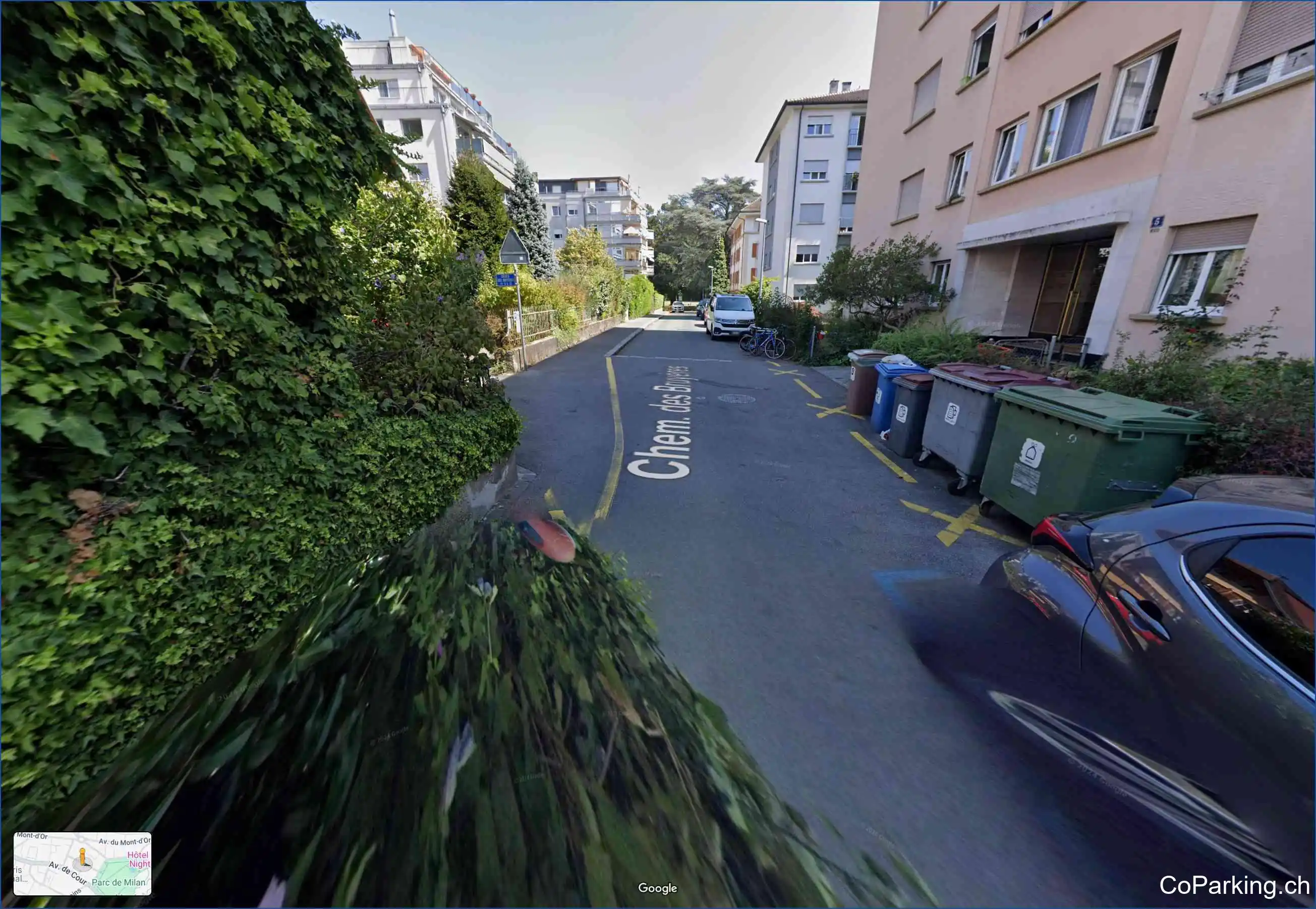 Parking Chem. des Bruyères, Chemin des Bruyères, Lausanne, 1007