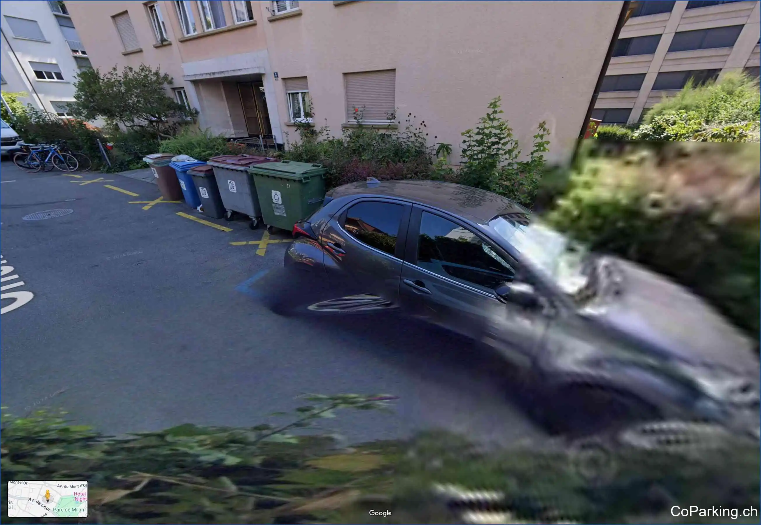 Parking Chem. des Bruyères, Chemin des Bruyères, Lausanne, 1007