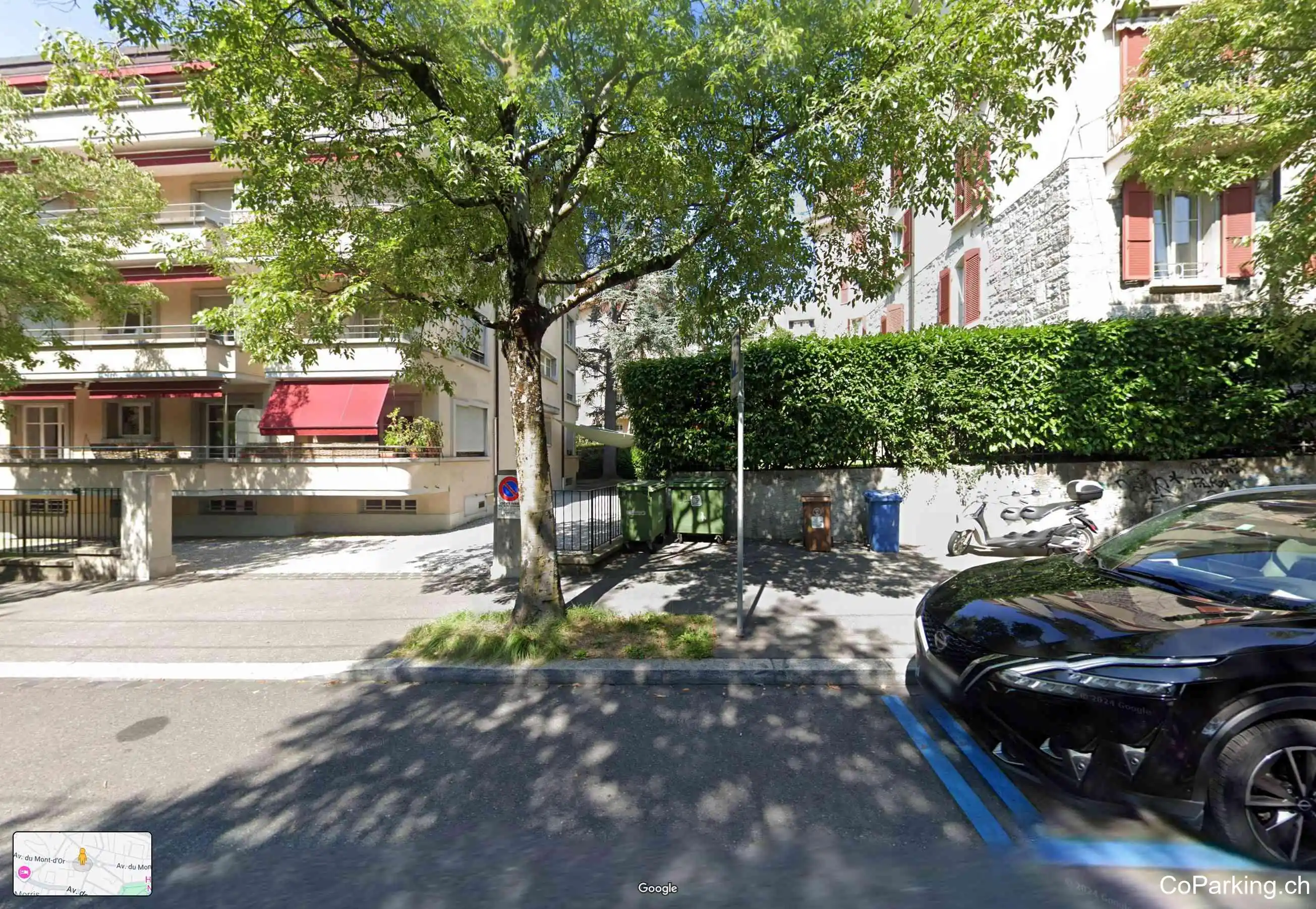 Parking Ave. du Mont-d'Or, Avenue du Mont-d'Or, Lausanne, 1007