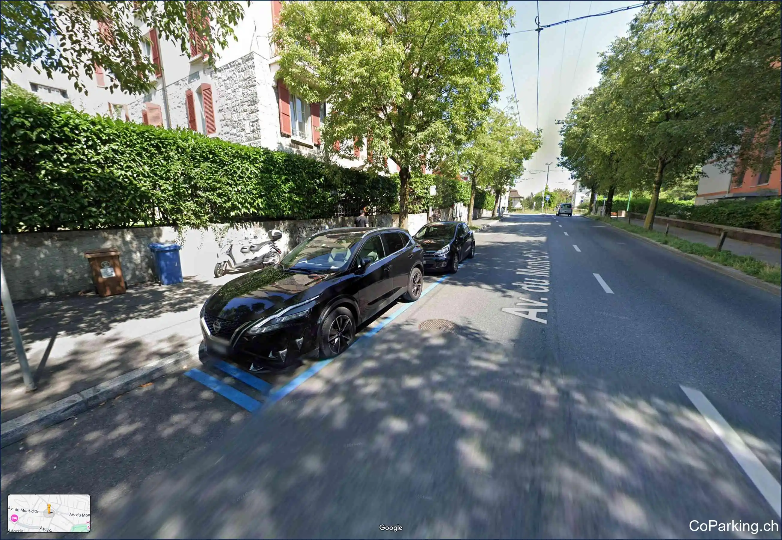 Parking Ave. du Mont-d'Or, Avenue du Mont-d'Or, Lausanne, 1007