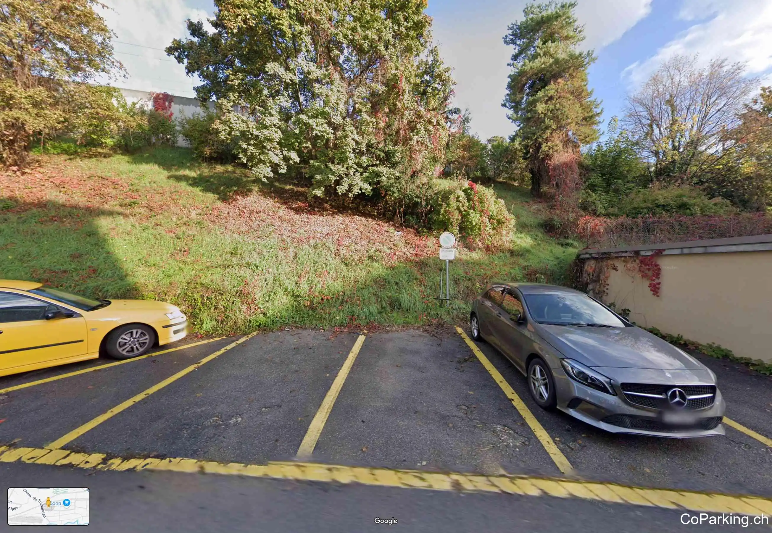 Parking Chem. du Trabandan