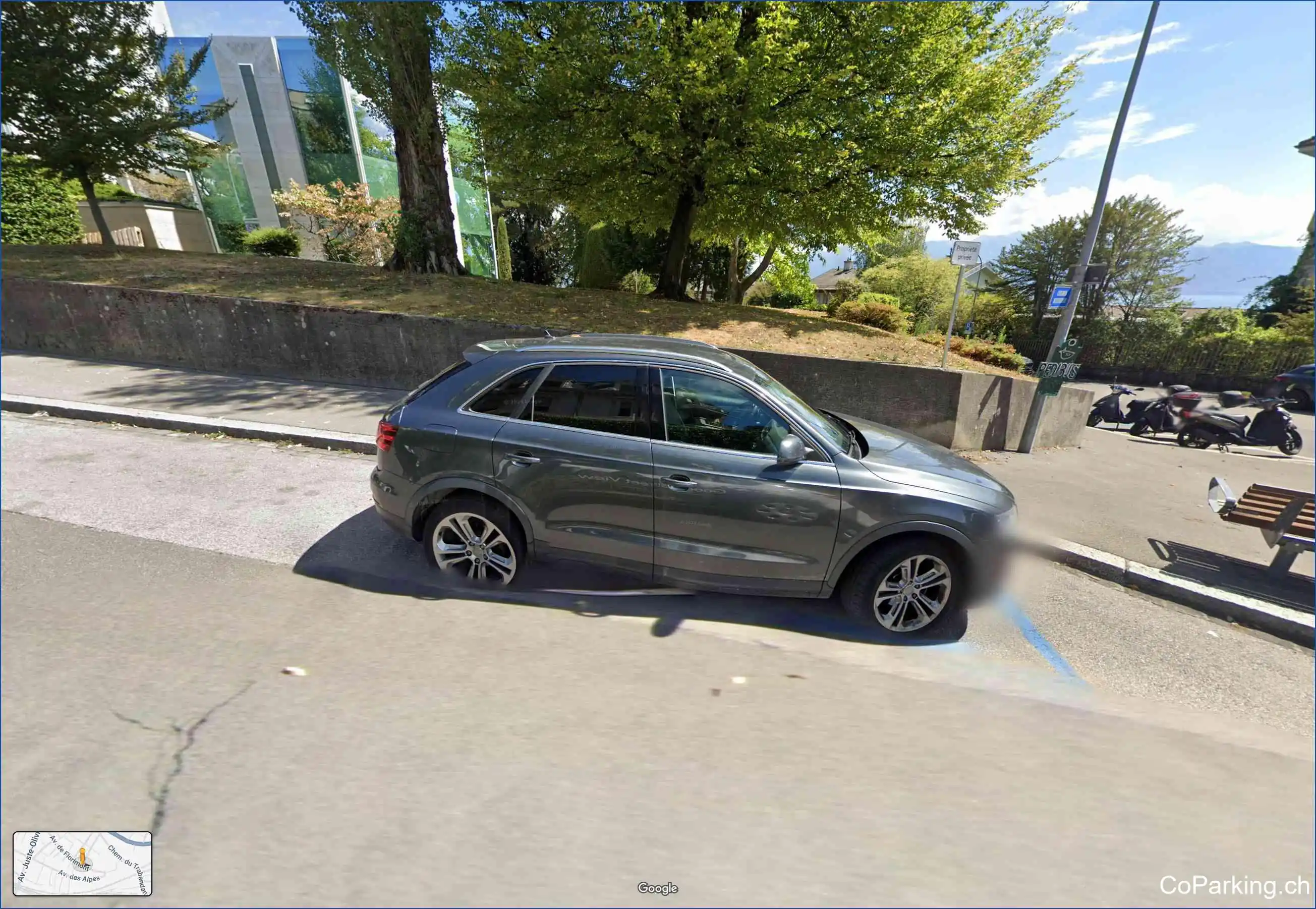 Parking Chem. Messidor, Chemin Messidor, Lausanne, 1005