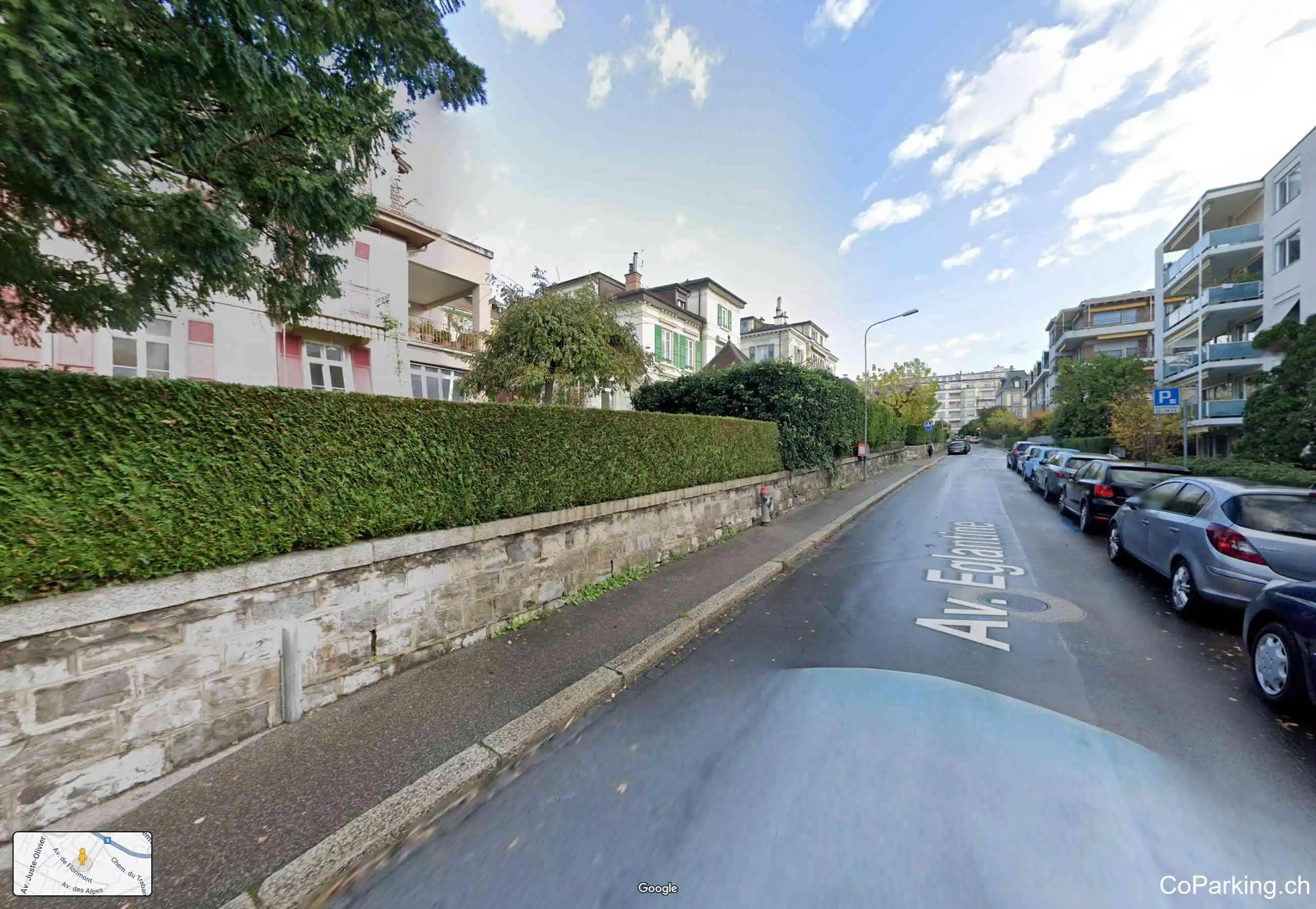Parking Av. Eglantine, Avenue Eglantine, Lausanne, 1005