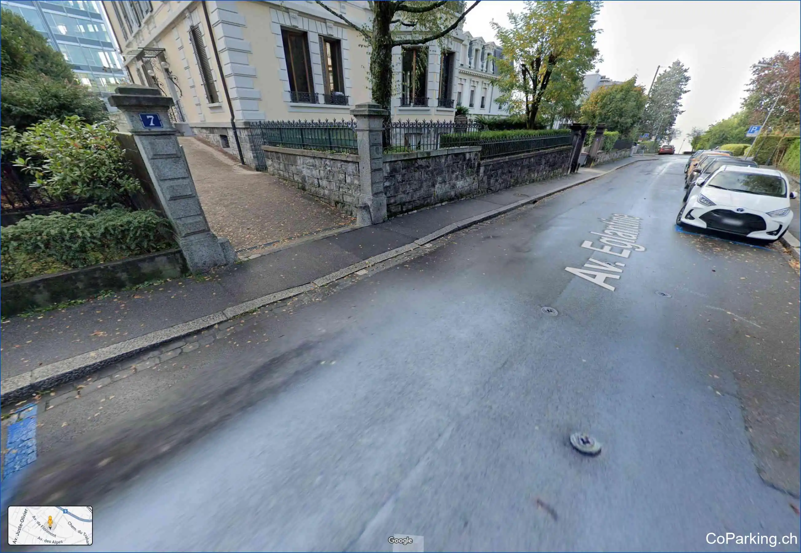 Parking Av. Eglantine, Avenue Eglantine, Lausanne, 1005