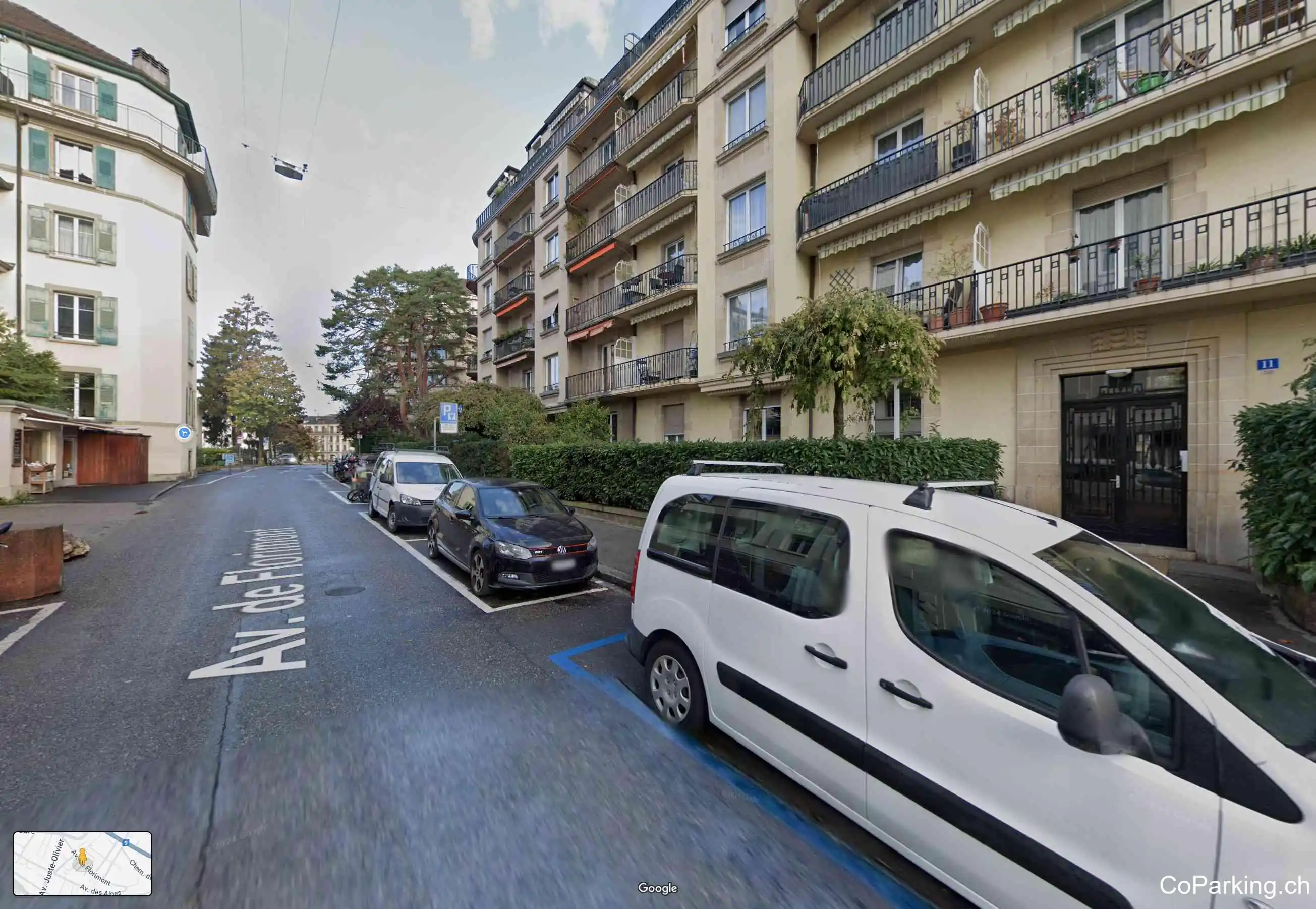 Parking Av. de Florimont