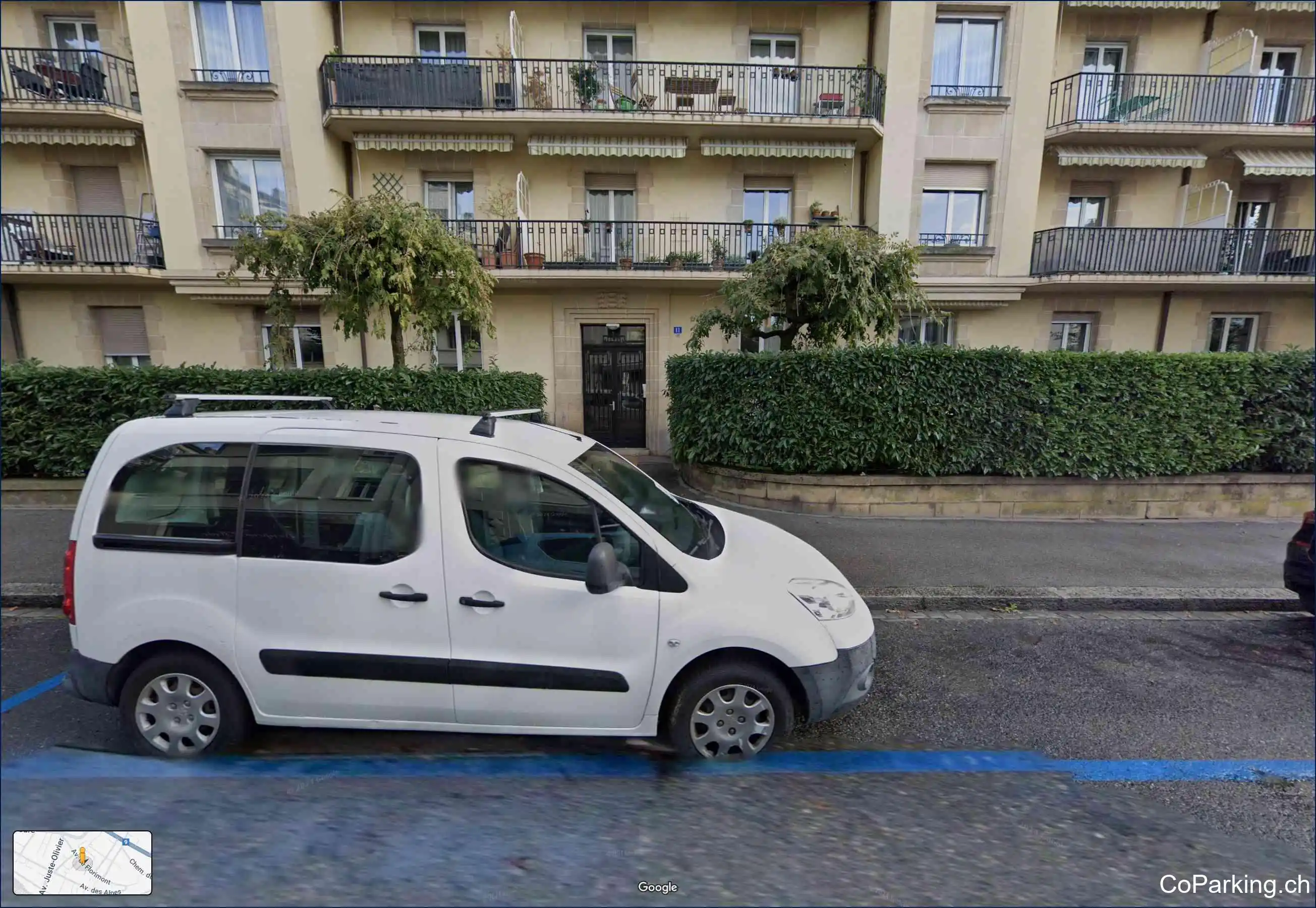 Parking Av. de Florimont, Avenue de Florimont, Lausanne, 1006