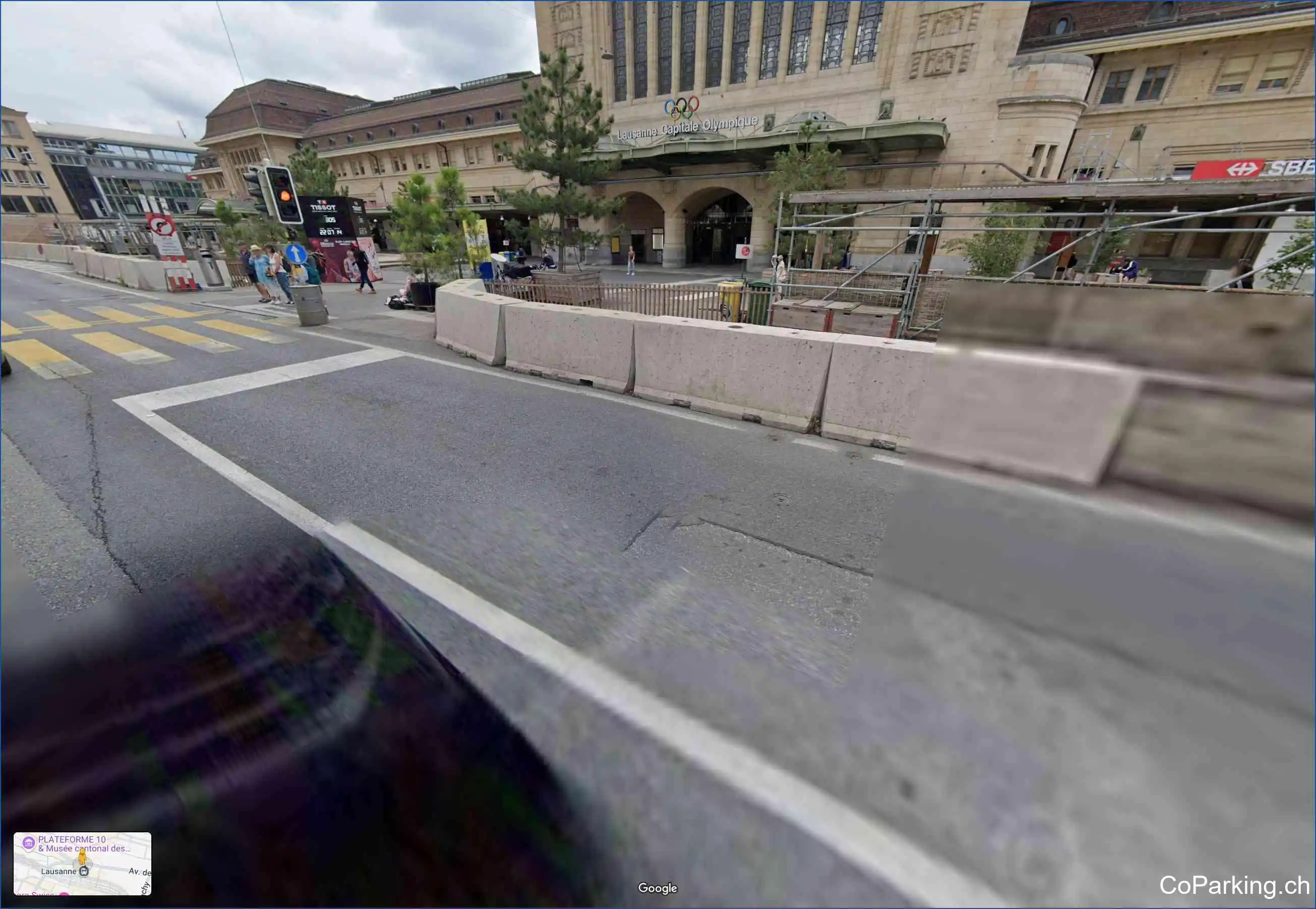 Parking Place de la Gare, Place de la Gare, Lausanne, 1001