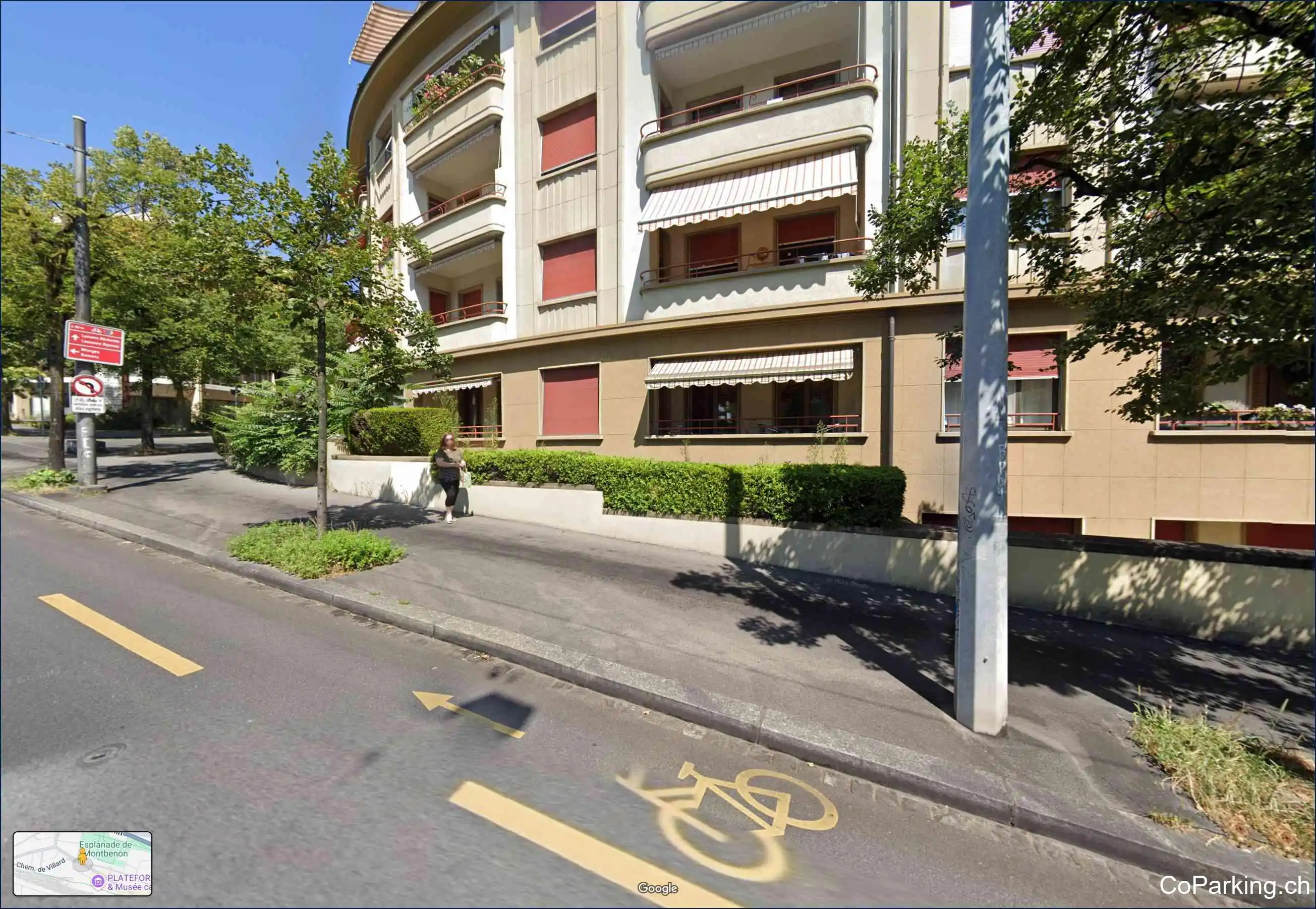 Parking Av. Louis-Ruchonnet, Avenue Louis-Ruchonnet, Lausanne, 1001