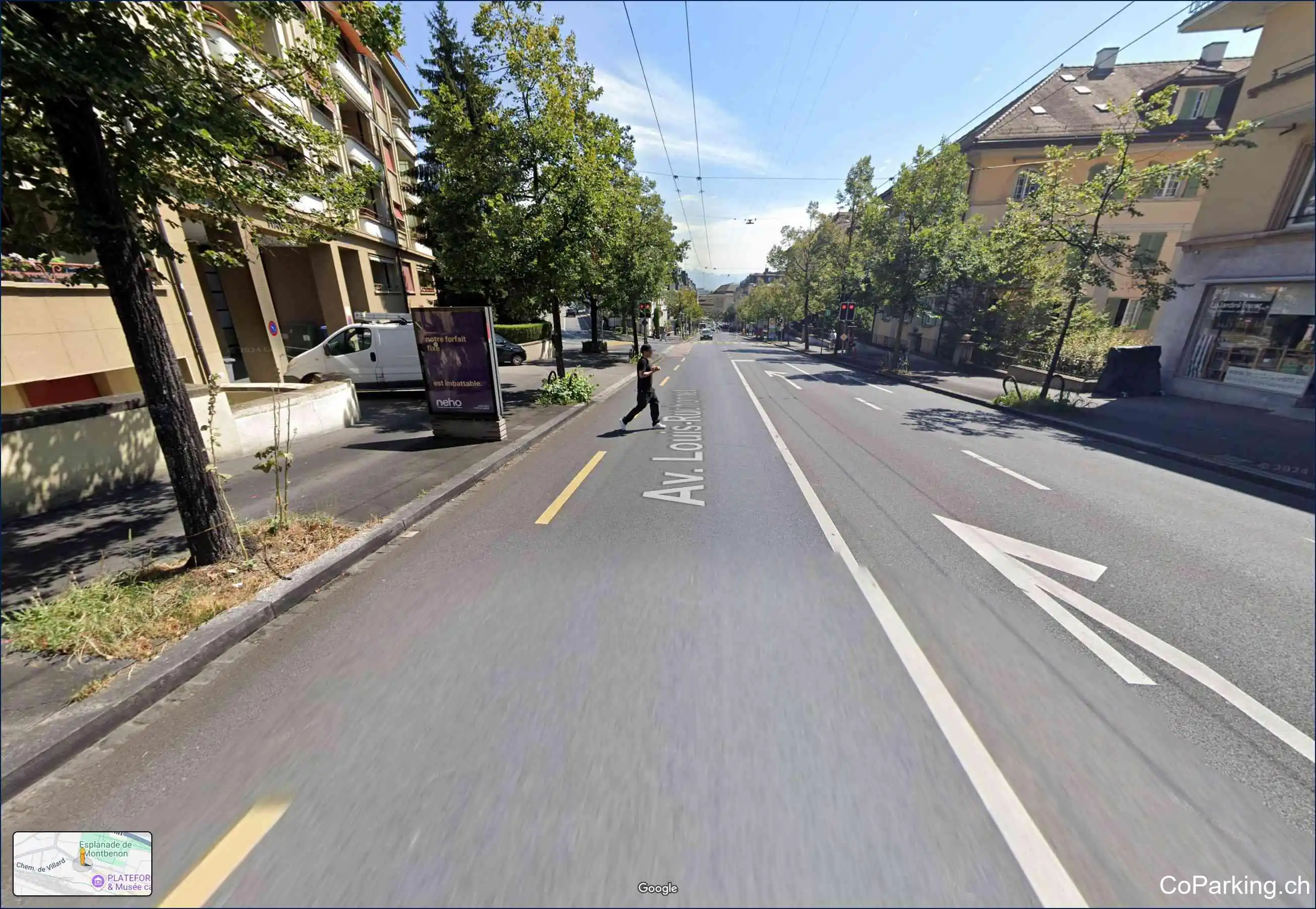 Parking Av. Louis-Ruchonnet, Avenue Louis-Ruchonnet, Lausanne, 1001