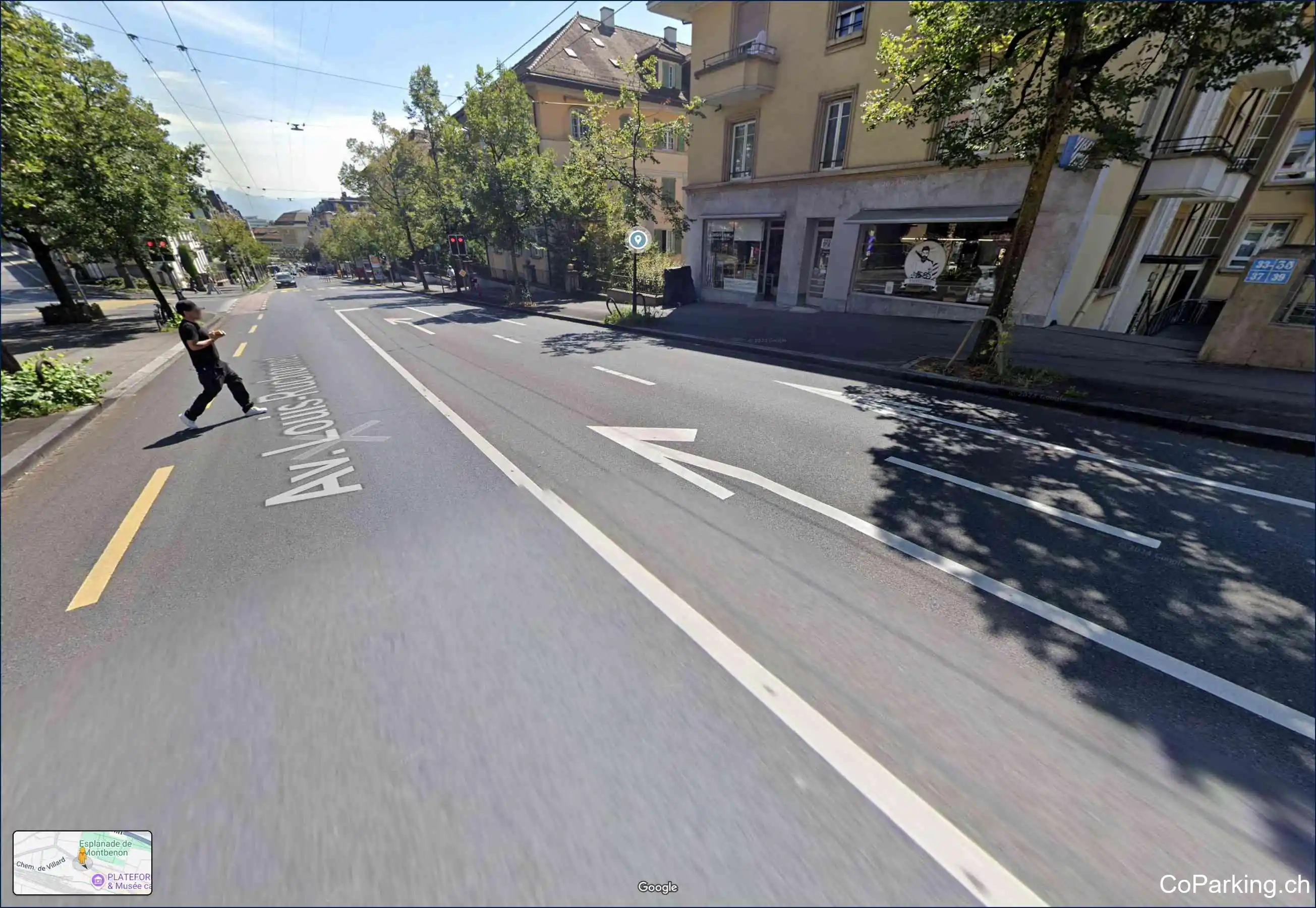 Parking Av. Louis-Ruchonnet, Avenue Louis-Ruchonnet, Lausanne, 1001