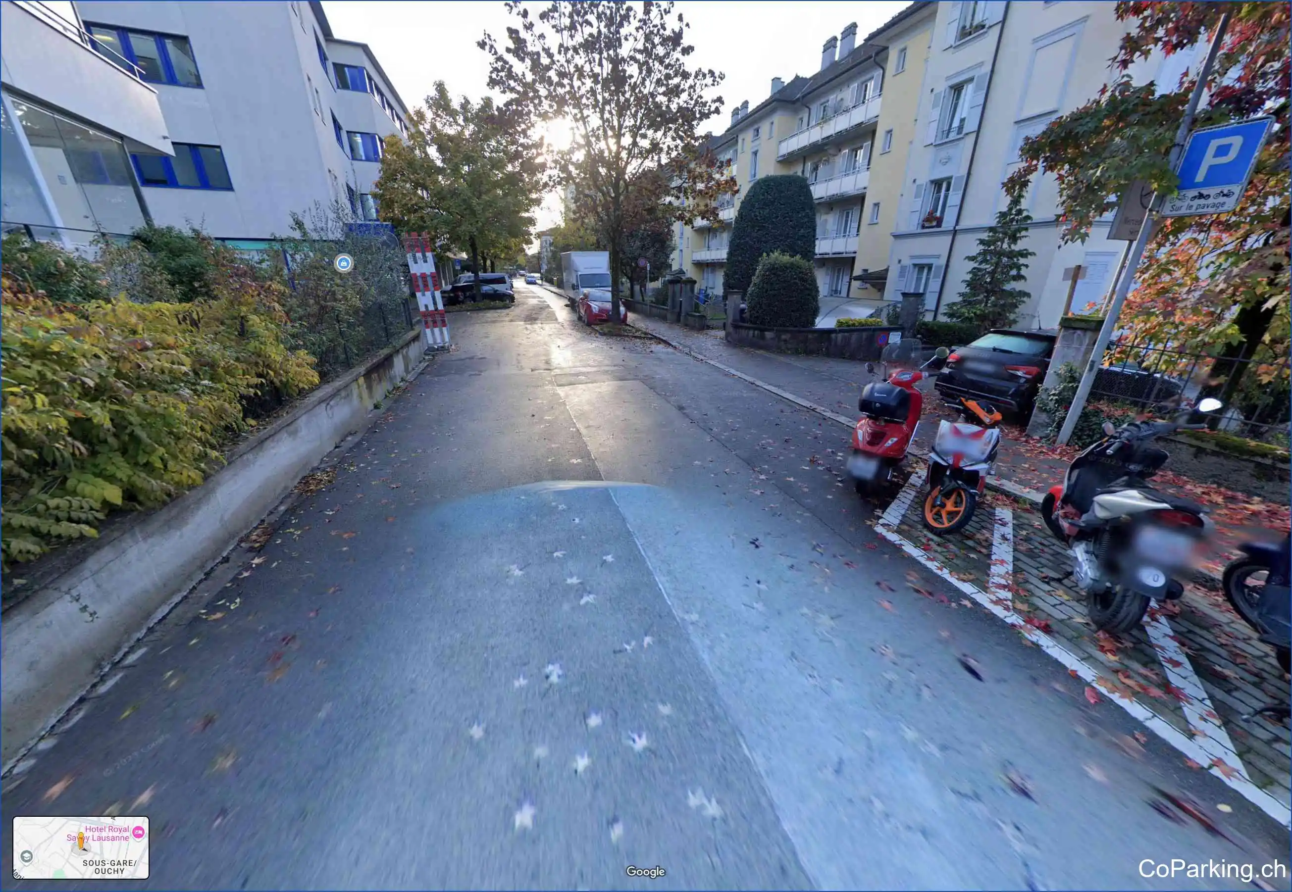 Parking Rue des Fontenailles, Rue des Fontenailles, Lausanne, 1001