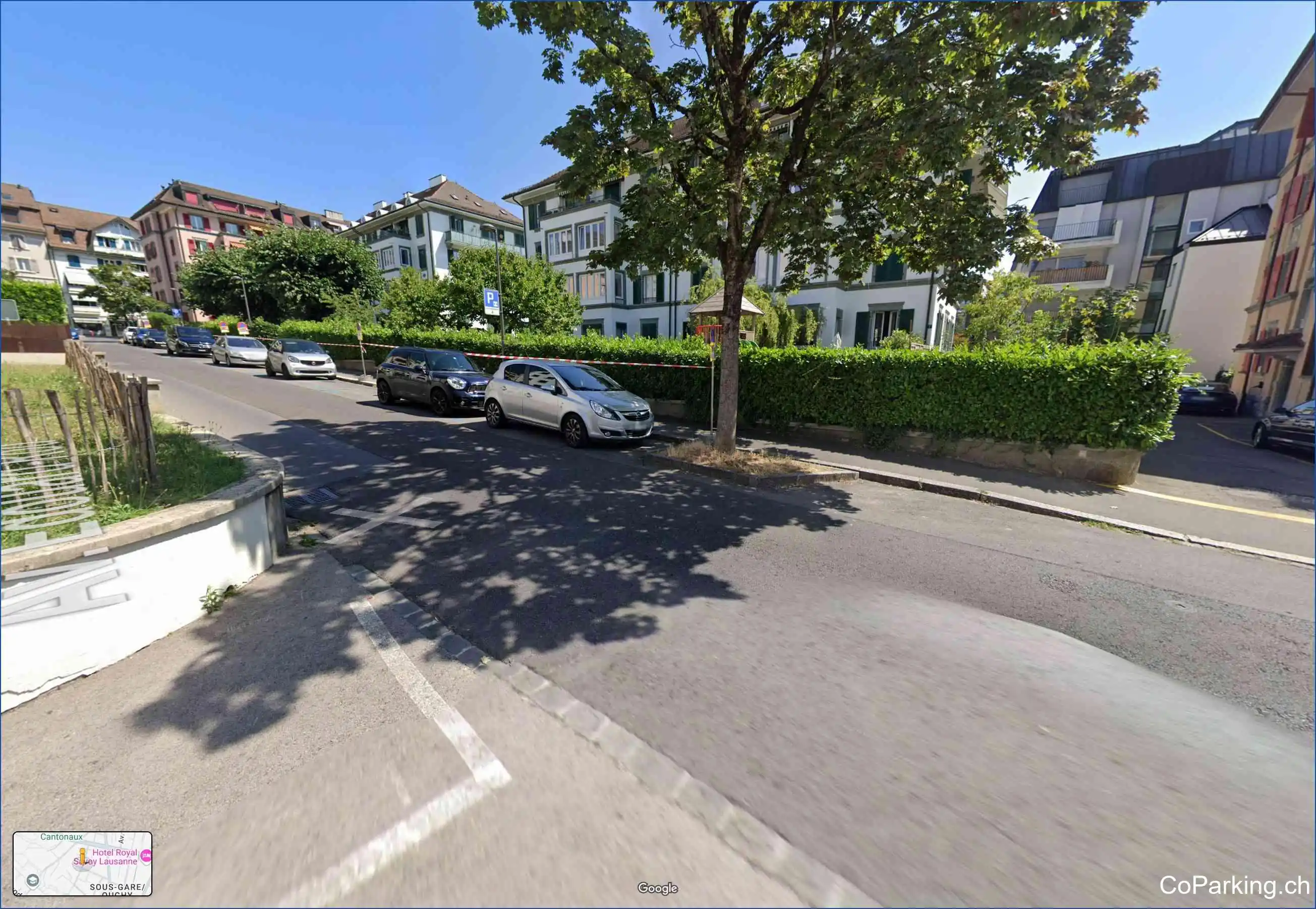 Parking Av. Edouard-Rod, Avenue Edouard-Rod, Lausanne, 1001