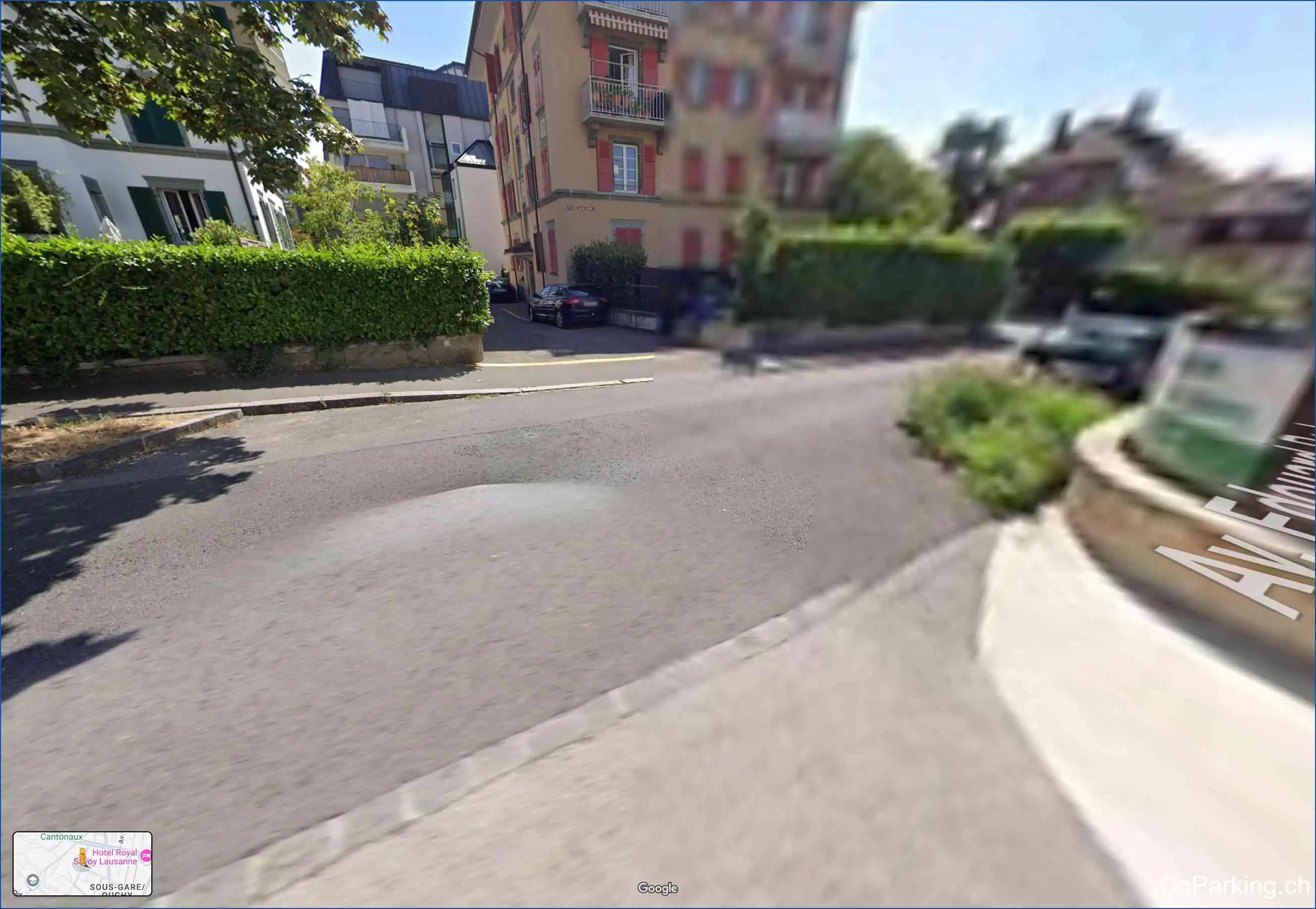 Parking Av. Edouard-Rod, Avenue Edouard-Rod, Lausanne, 1001