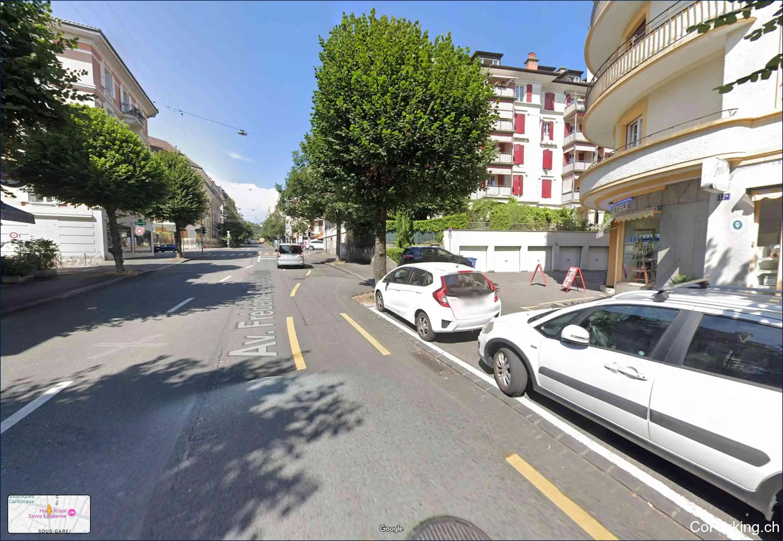 Parking Av. Frédéric-César-de-La-Harpe, Avenue Frédéric-César-de-La-Harpe, Lausanne, 1001