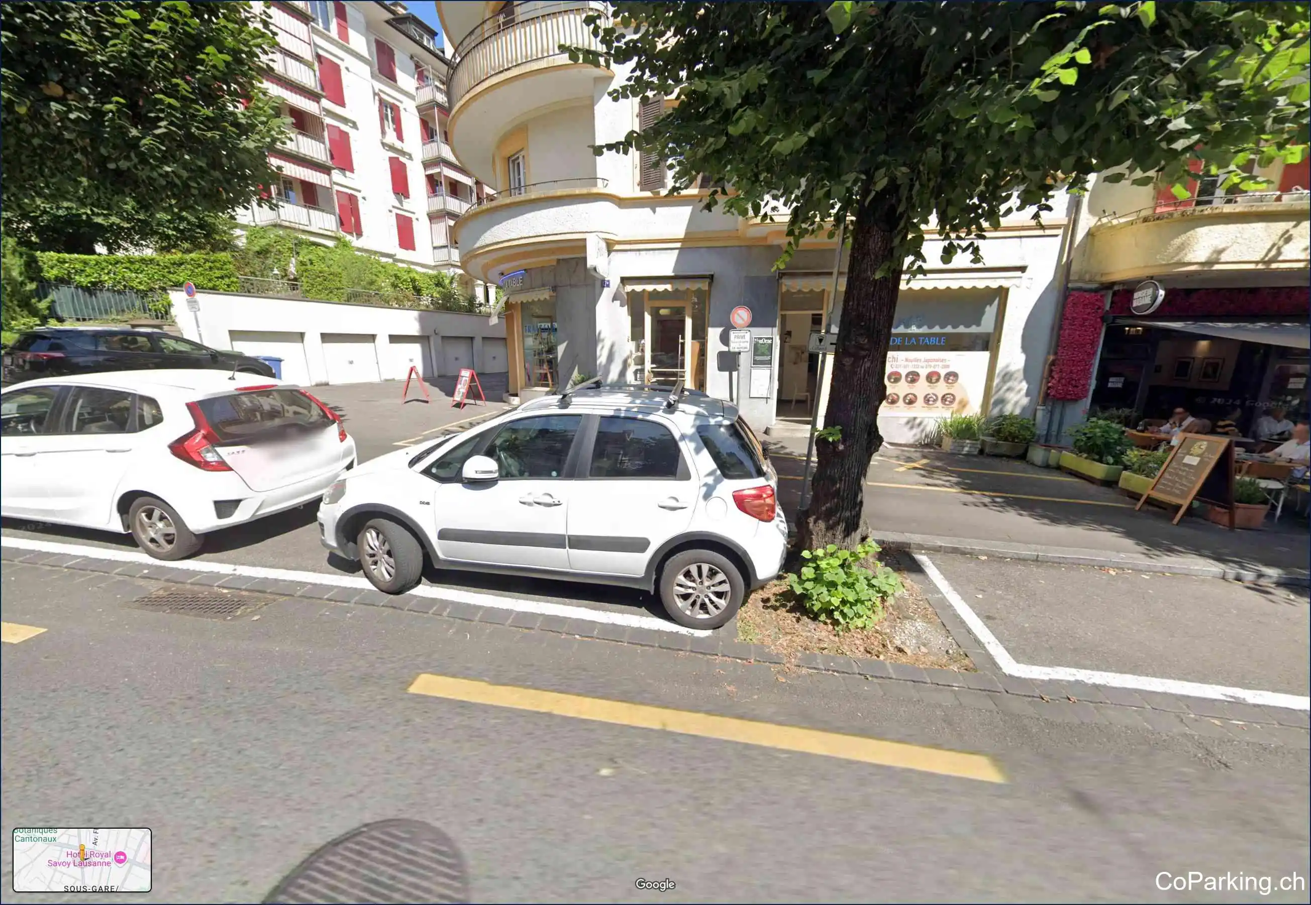 Parking Av. Frédéric-César-de-La-Harpe, Avenue Frédéric-César-de-La-Harpe, Lausanne, 1001