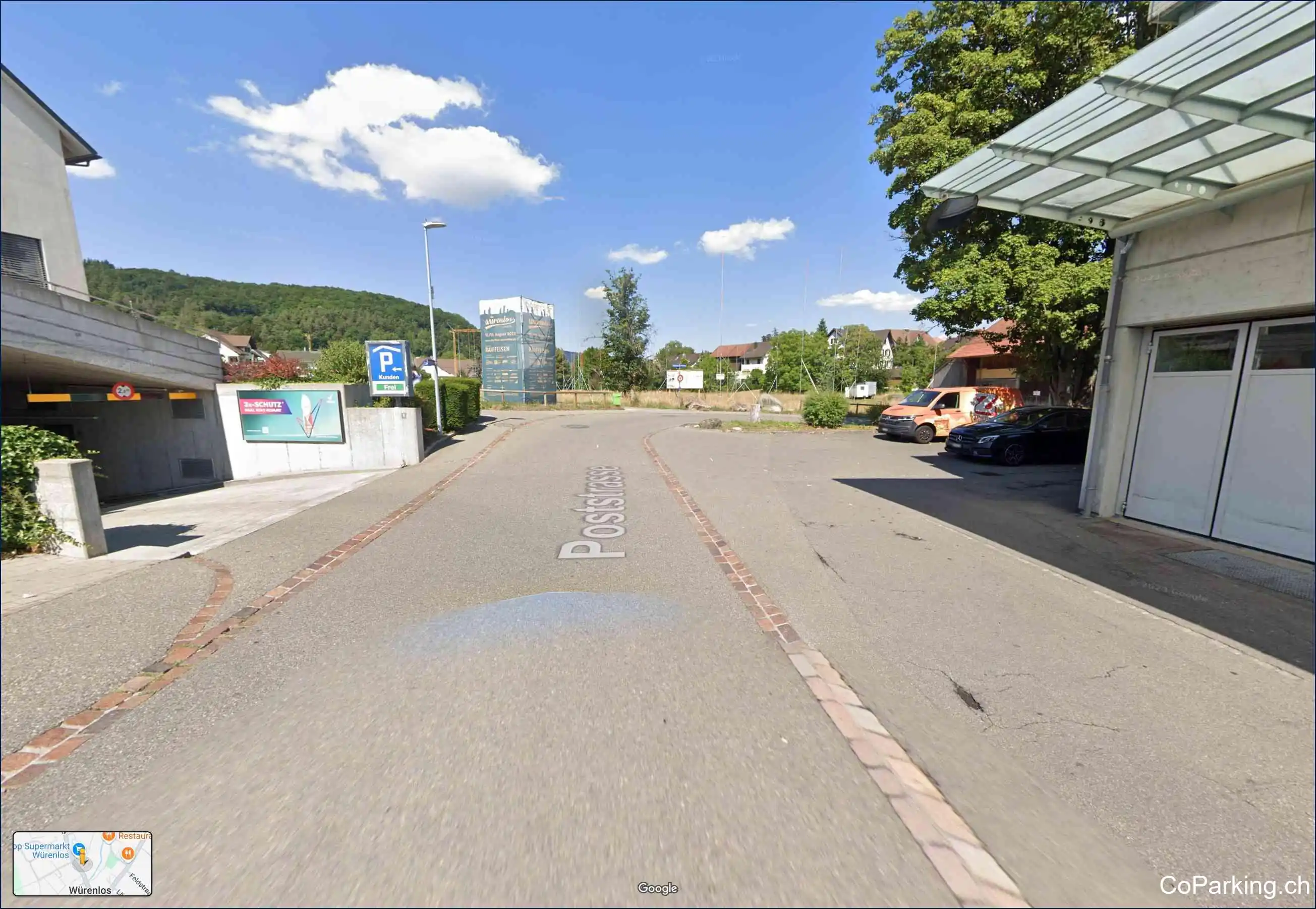 Parking Poststr., Poststrasse, Würenlos, 5436