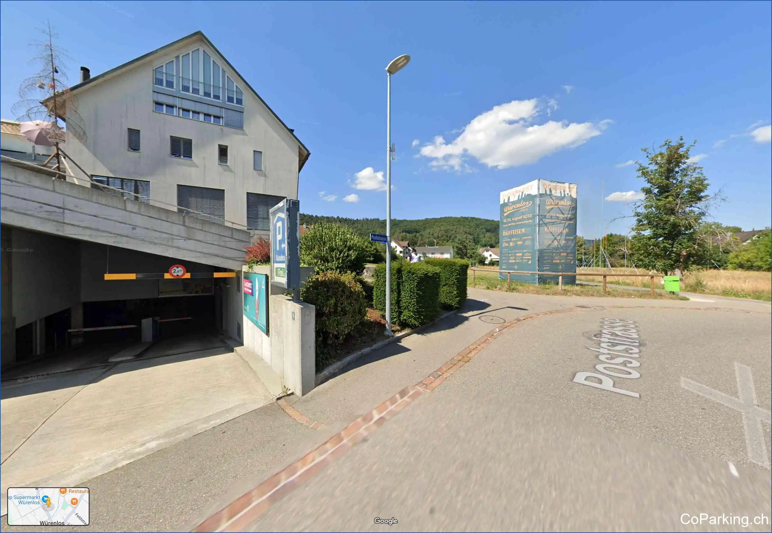 Parkhaus Zentrum Coop, Poststrasse, Würenlos, 5436