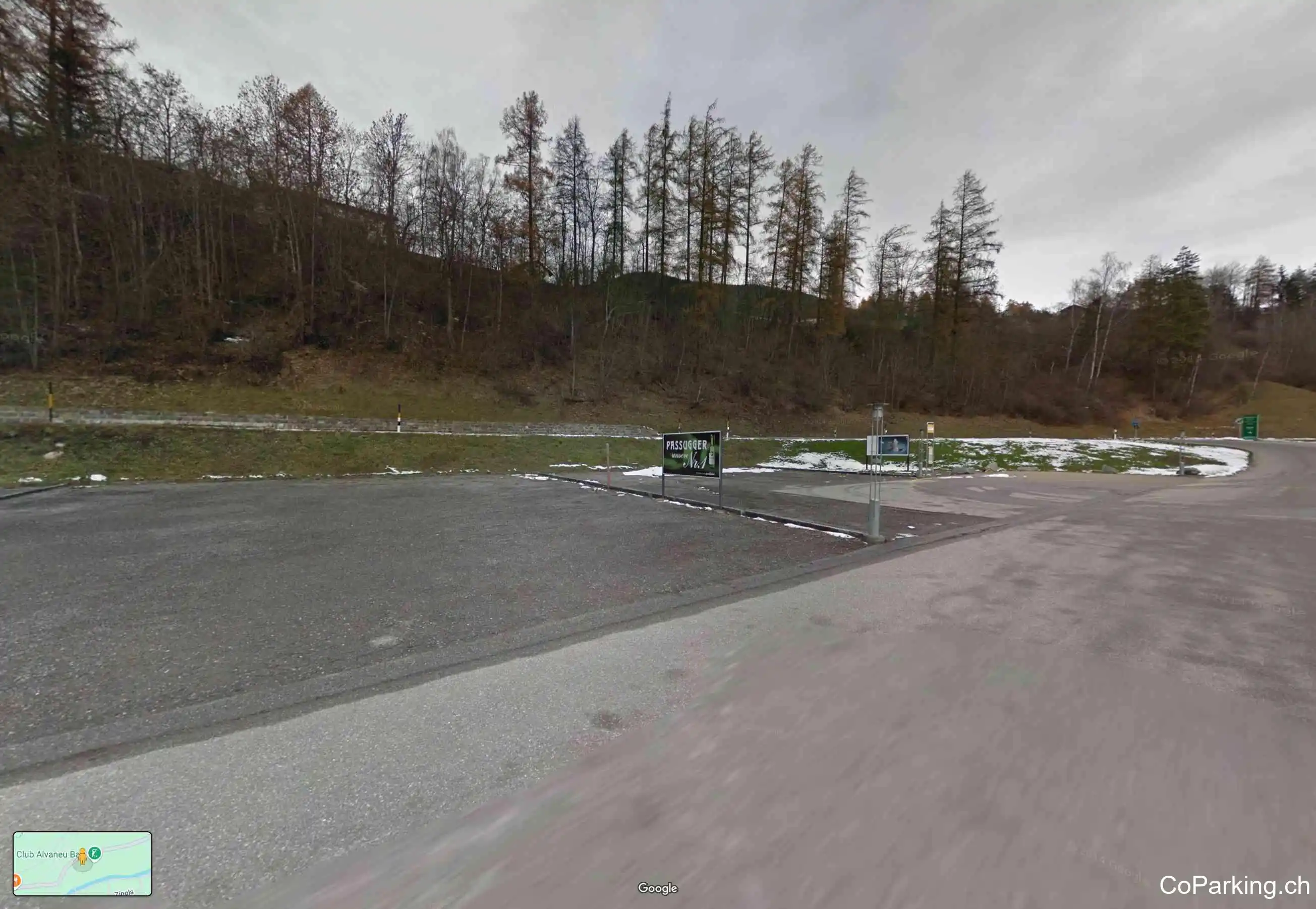 Parking Bad Alvaneu/Golf Club, Albulastrasse, Alvaneu, 7473