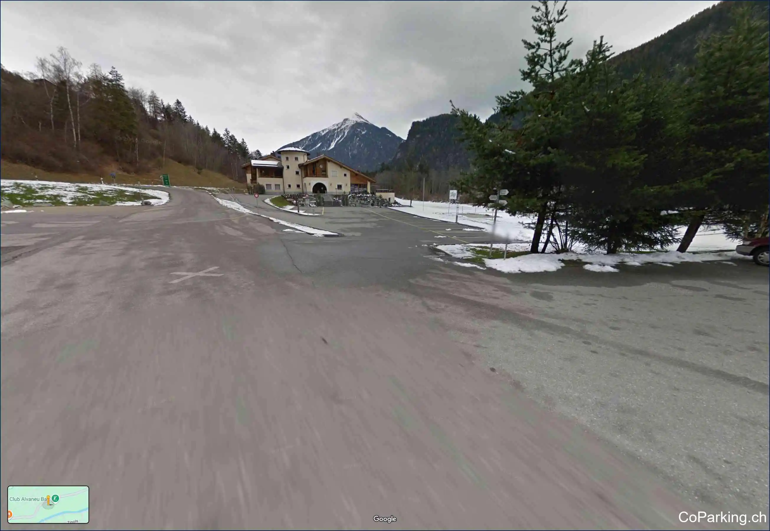 Parking Bad Alvaneu/Golf Club, Albulastrasse, Alvaneu, 7473