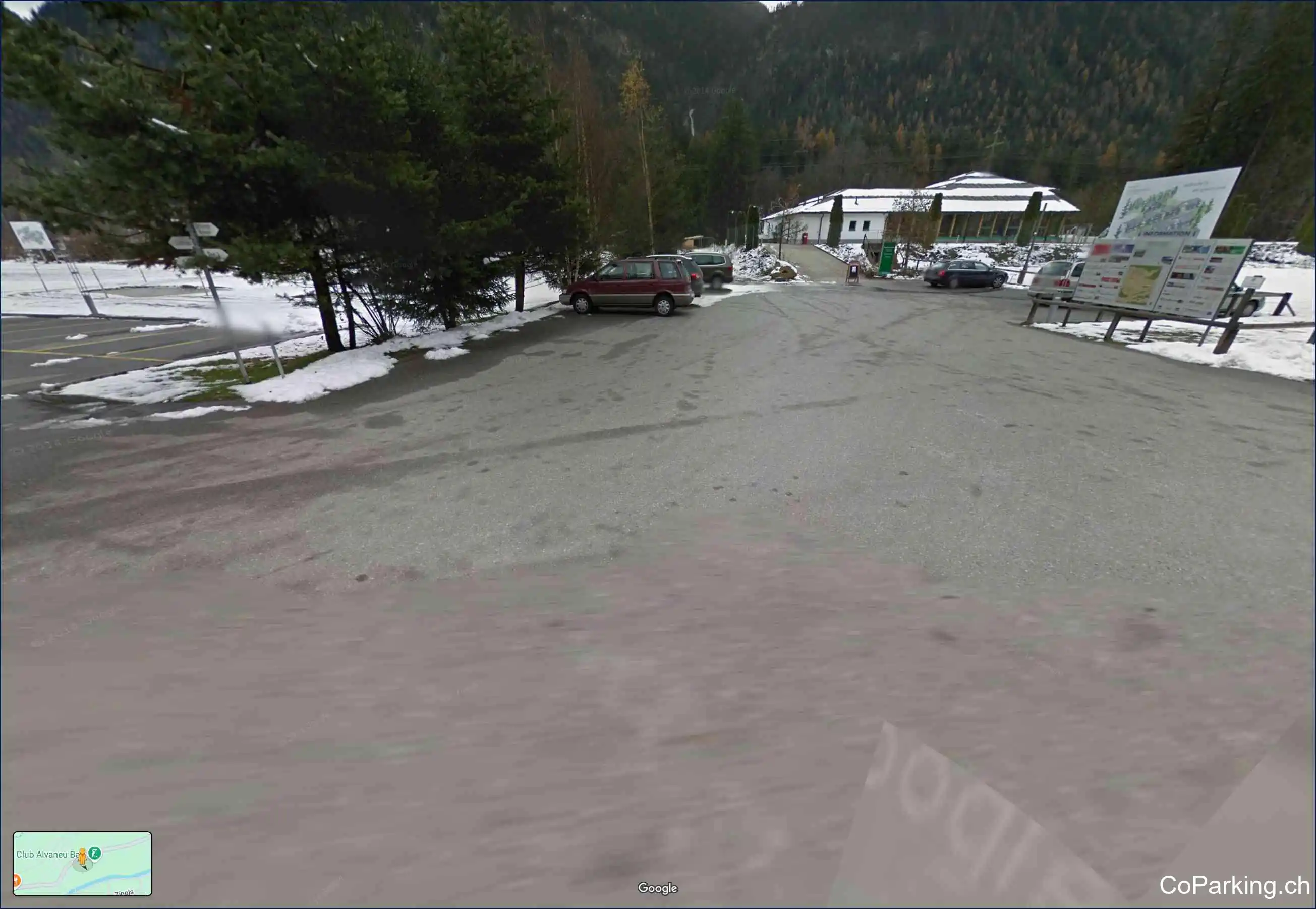 Parking Bad Alvaneu/Golf Club, Albulastrasse, Alvaneu, 7473