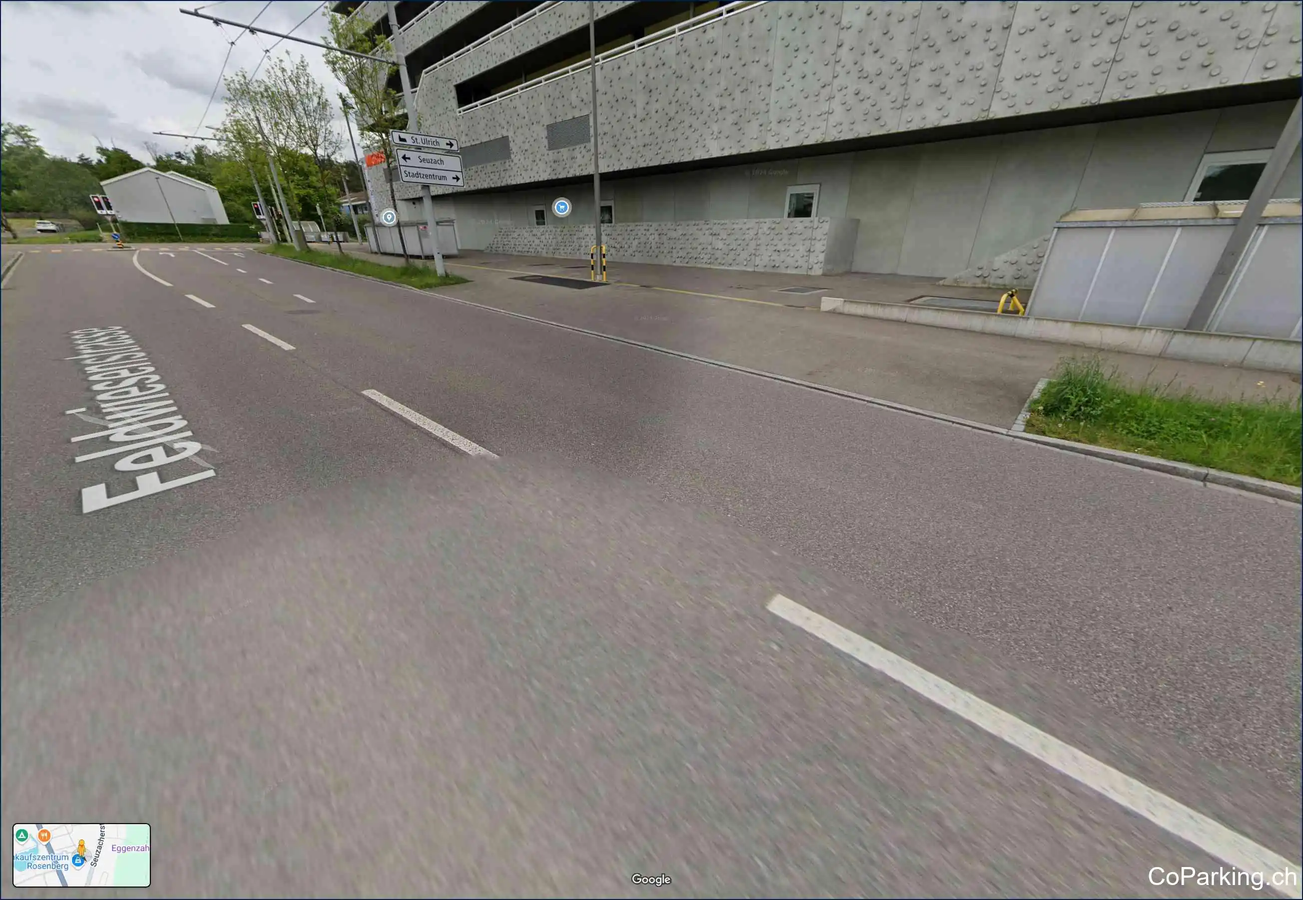 Parking Zentrum Rosenberg, Schaffhauserstrasse 152, Winterthur, 8400