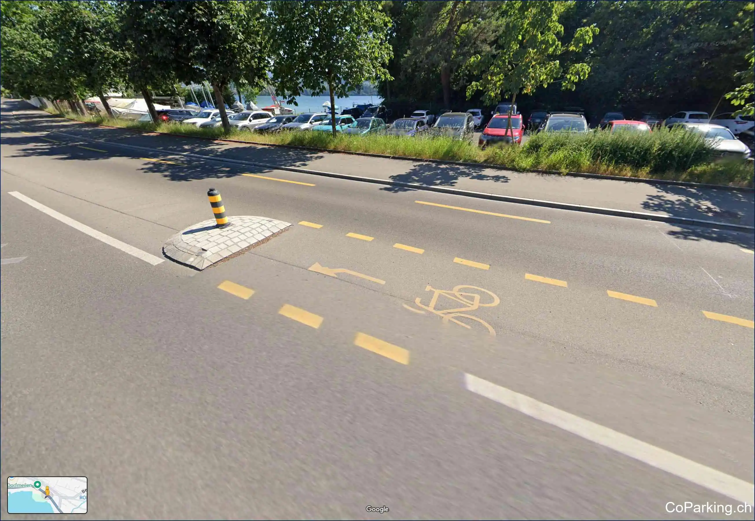Parking Strandbad, Seestrasse, Meilen, 8706