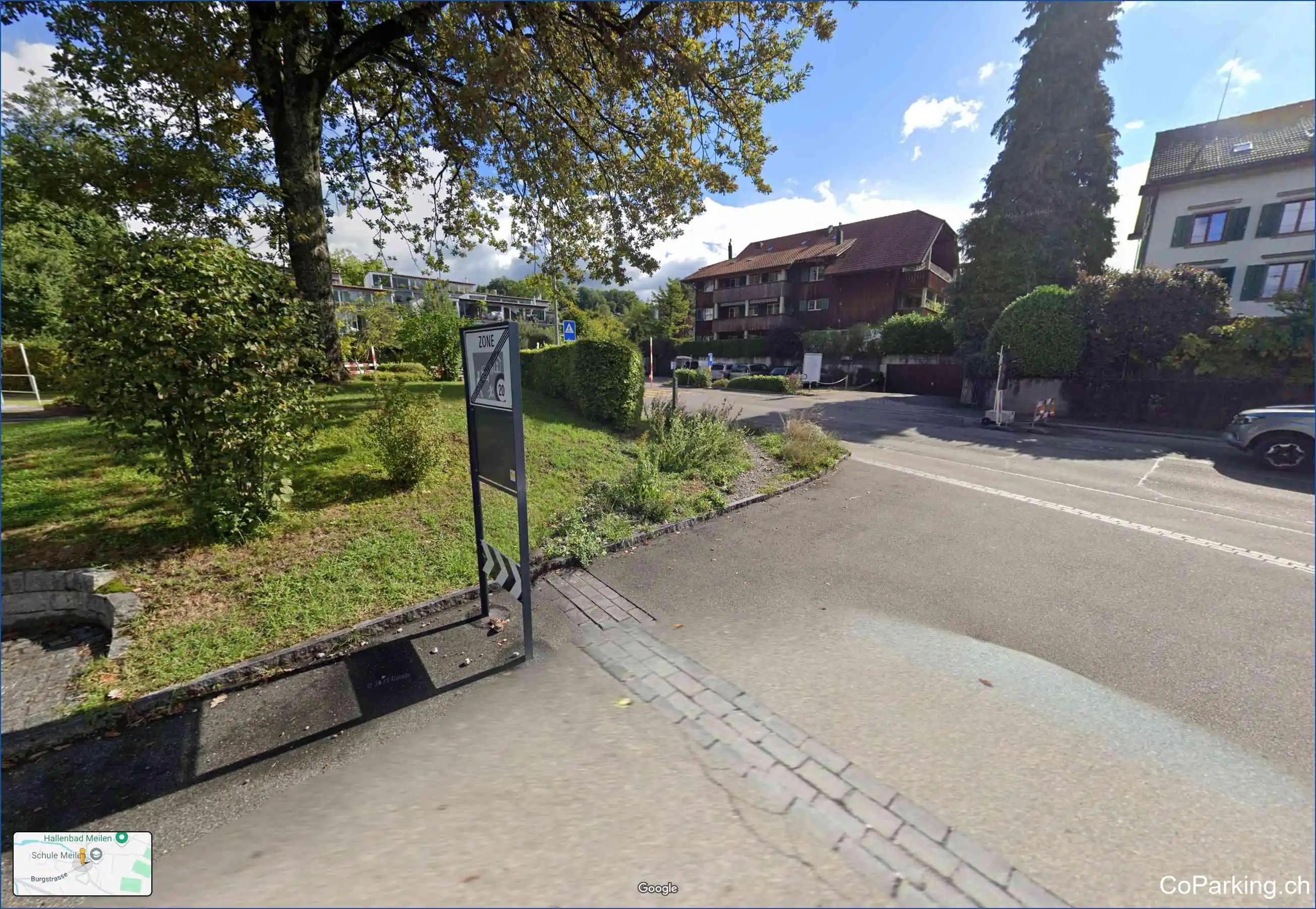 Parking Burgstr., Burgstrasse, Meilen, 8706