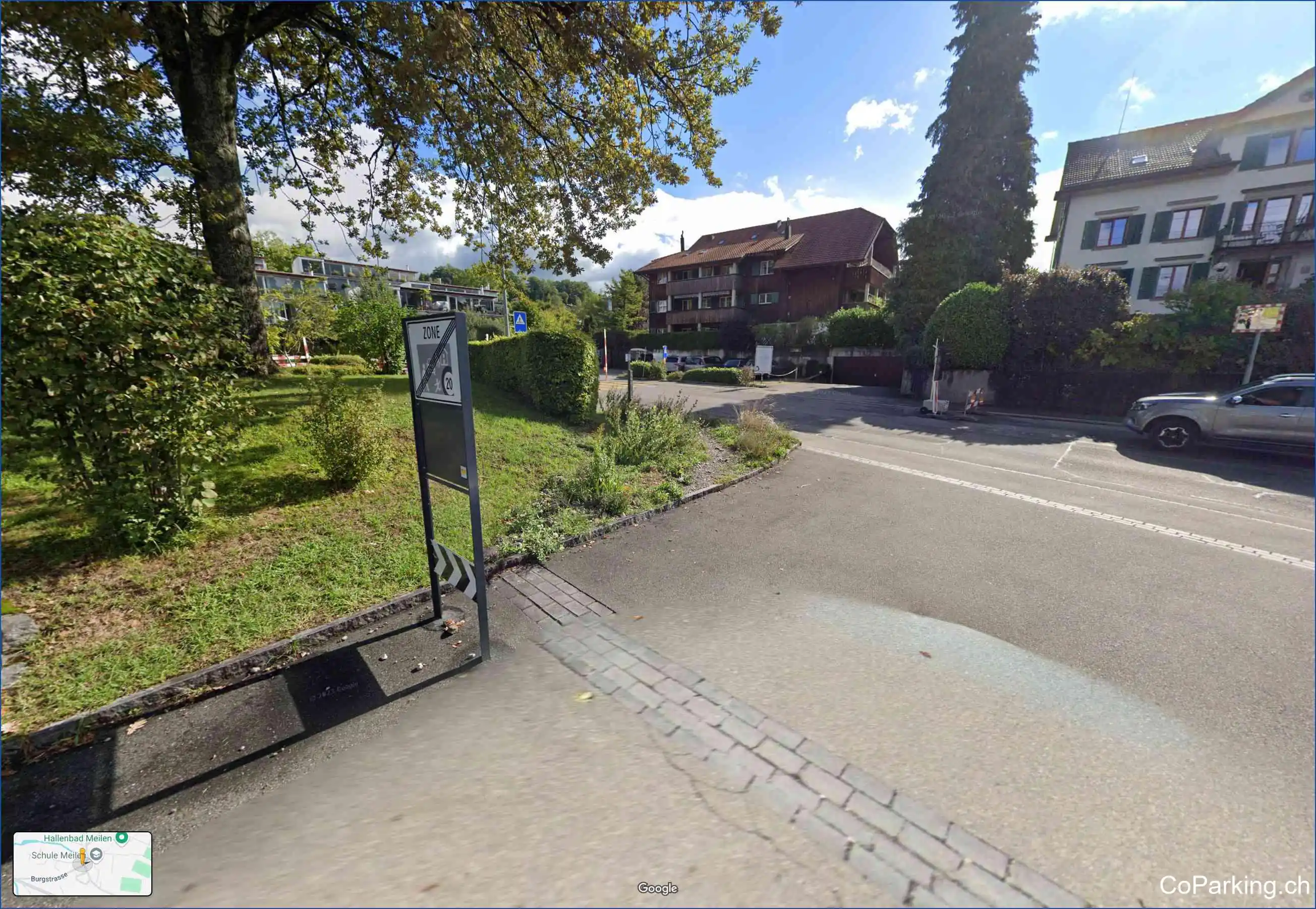 Parking Burgstr., Burgstrasse, Meilen, 8706
