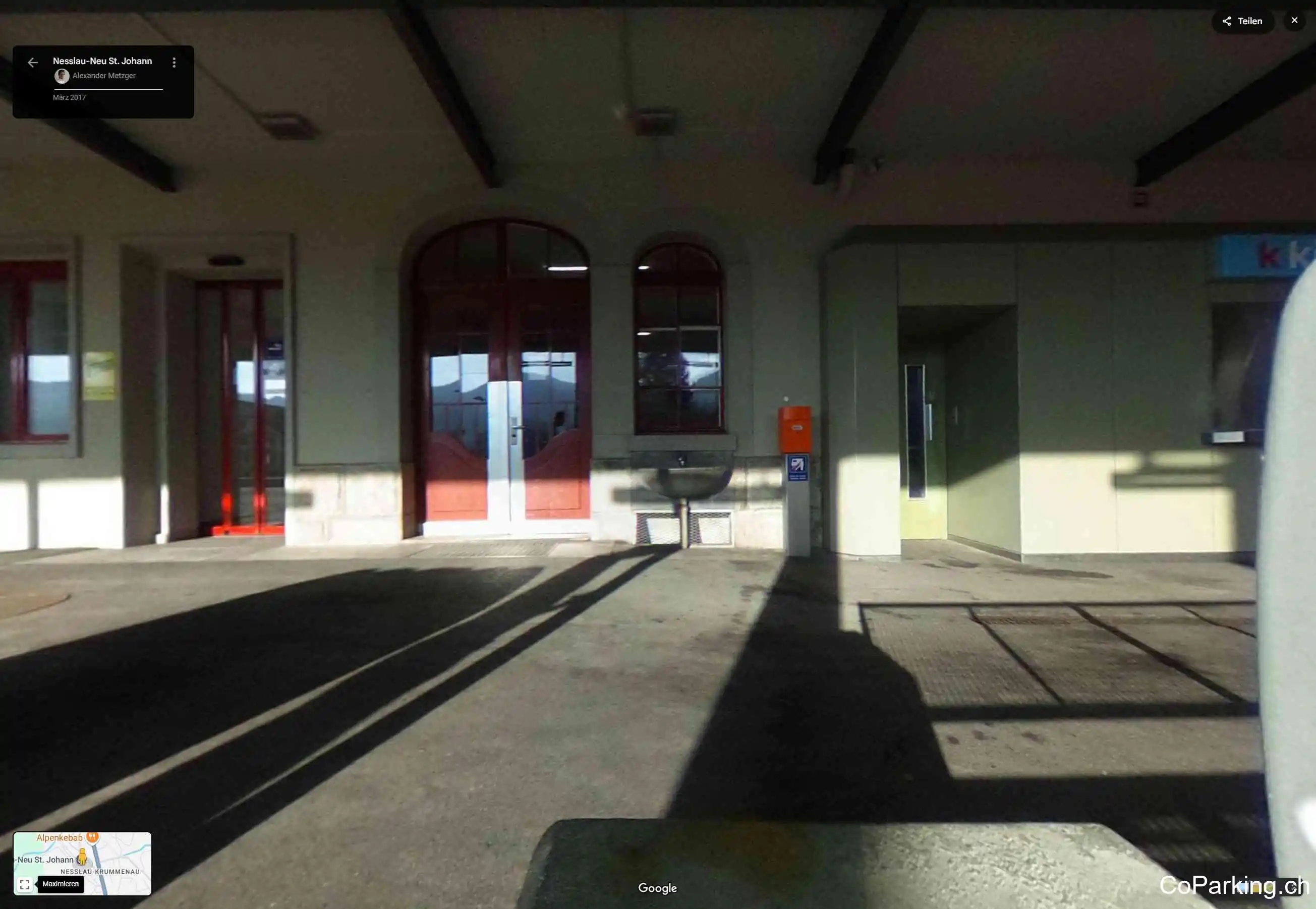 Bahnhof Nesslau-Neu St. Johann (SOB), Bahnhofstrasse, Nesslau, 9560