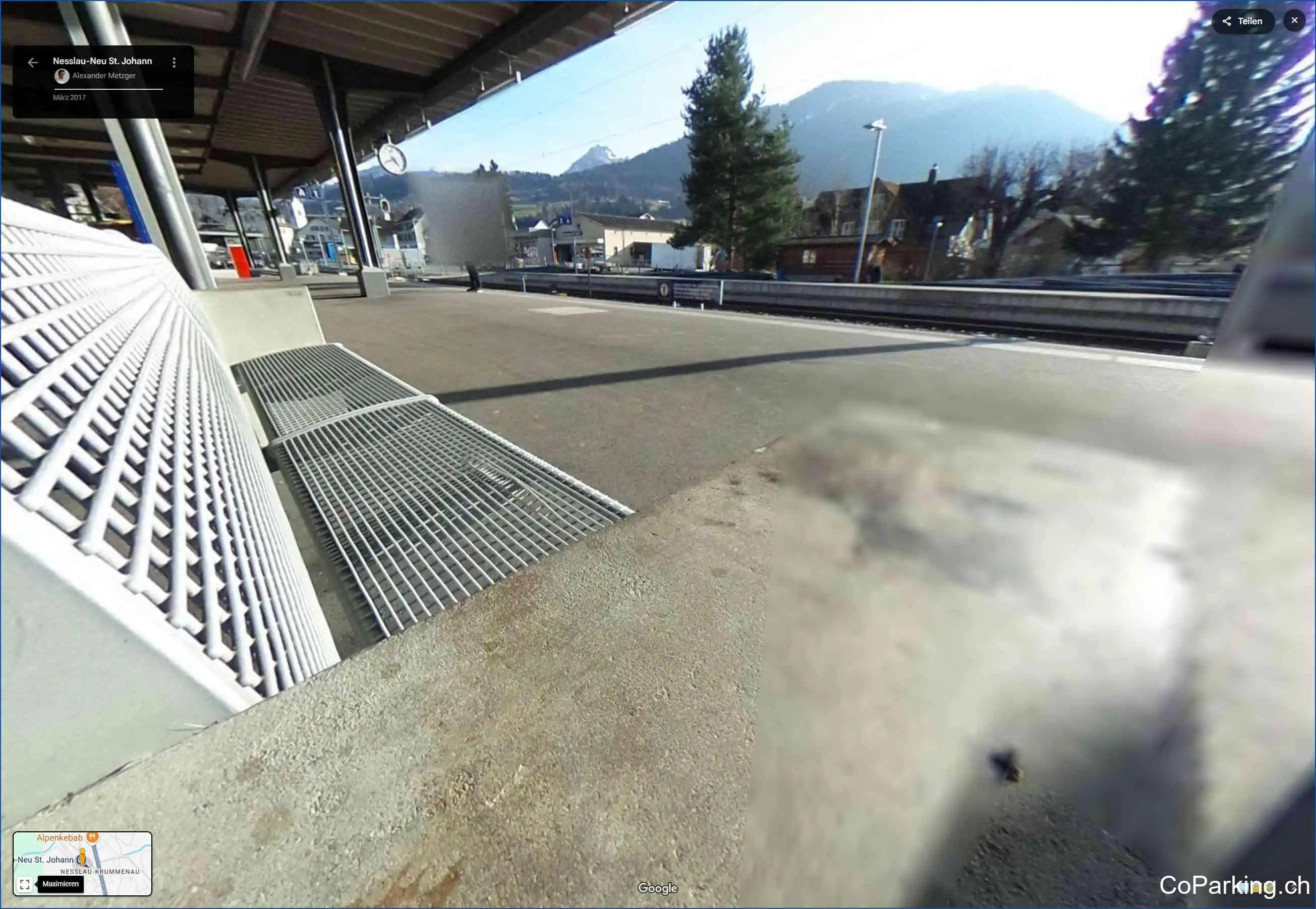 Bahnhof Nesslau-Neu St. Johann (SOB), Bahnhofstrasse, Nesslau, 9560