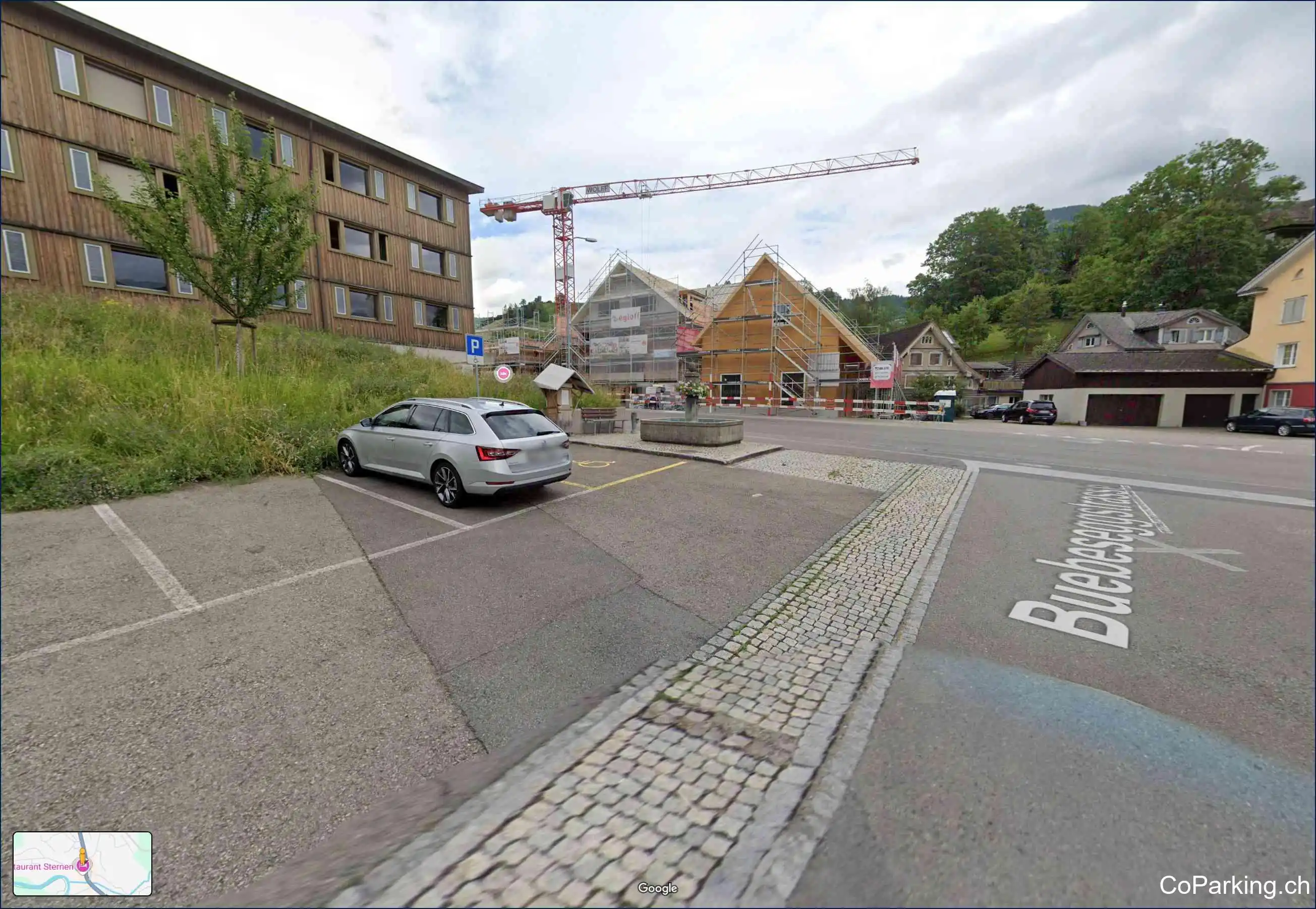 Parking Buebeseggstr., Buebeseggstrasse, Nesslau, 9560
