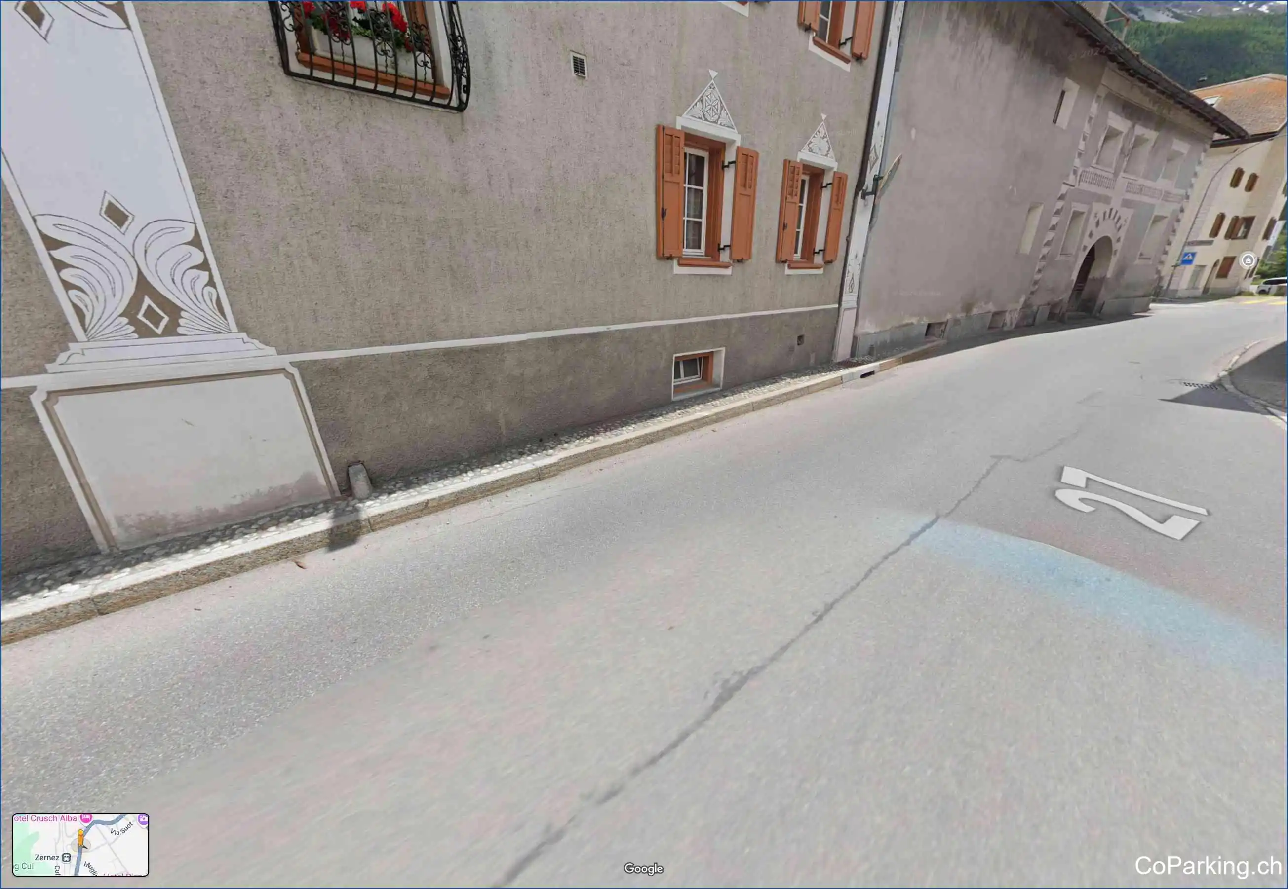 Parking Pravanda/Staziun, Plazza Da Staziun, Zernez, 7530