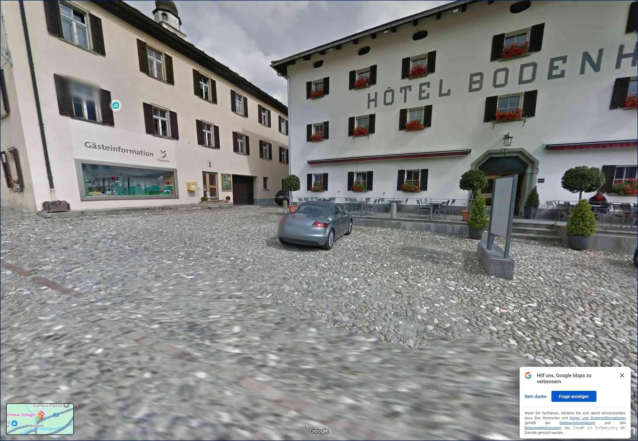 Parking Bodenplatz, Bodenplatz, Splügen, 7435