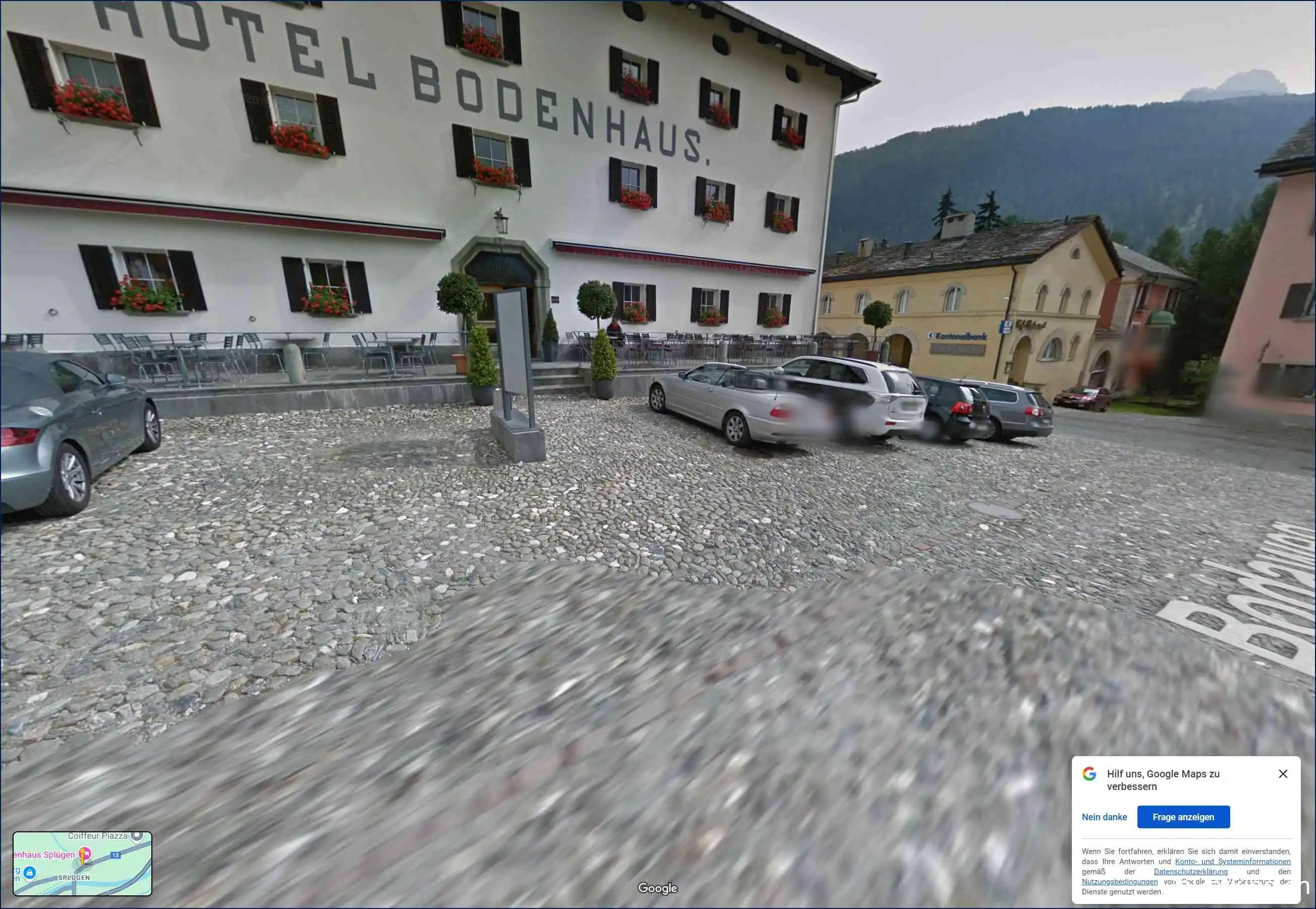 Parking Bodenplatz, Bodenplatz, Splügen, 7435