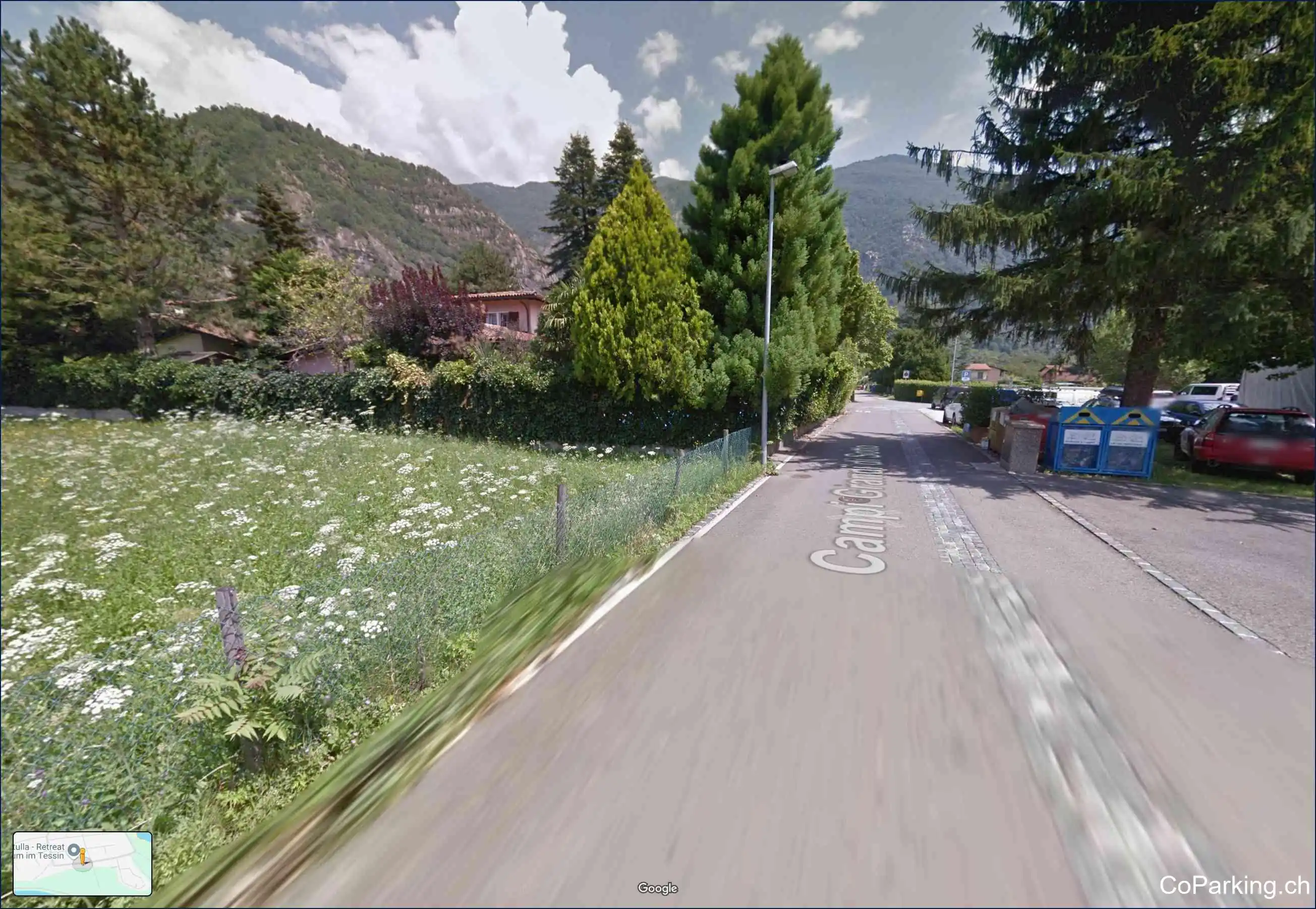 Parking Campi Grandi di Sotto, Campi Grandi di Sotto, Tegna, 6652