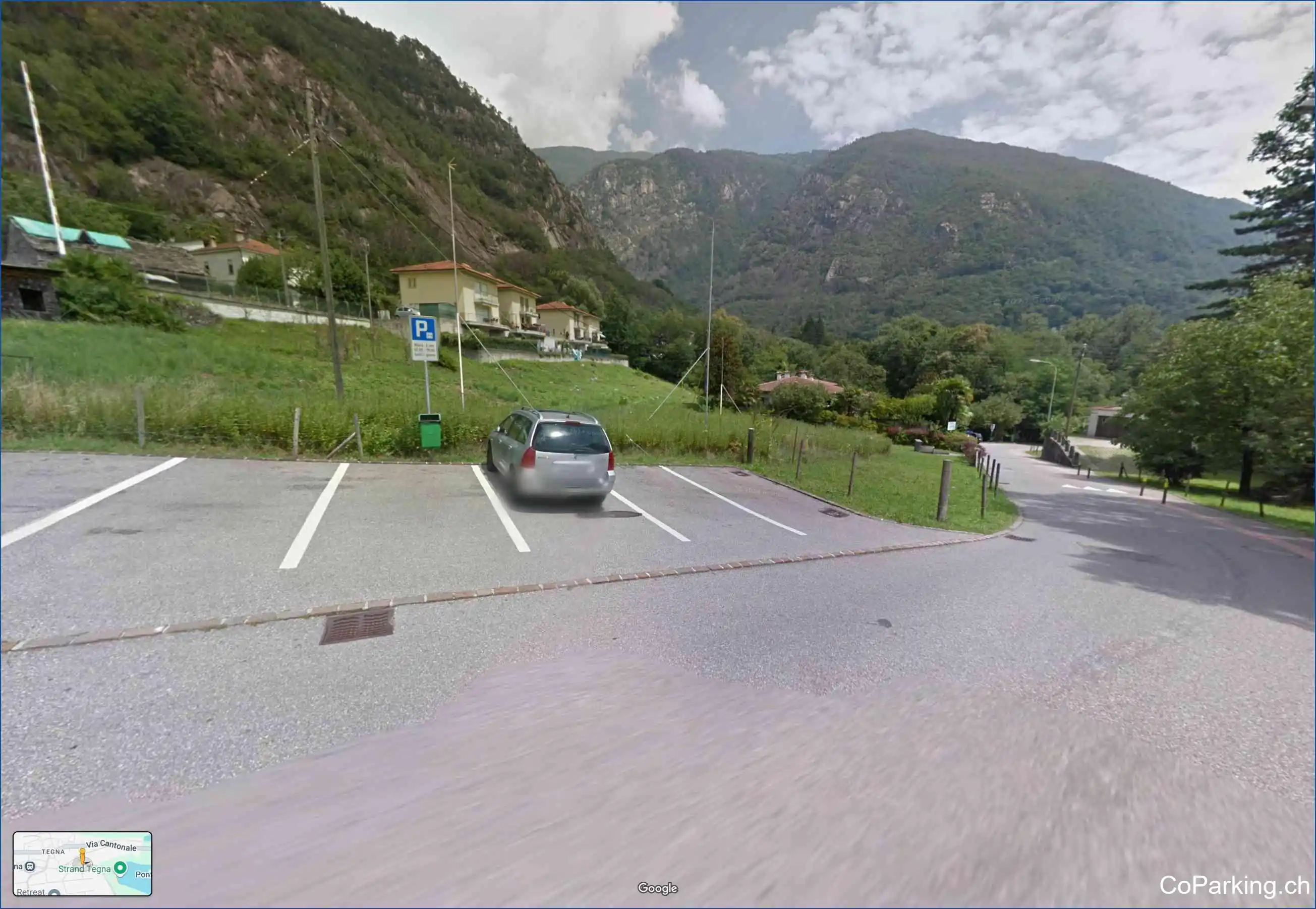 Parking Ri di Nüs, Ri di Nüs, Tegna, 6652
