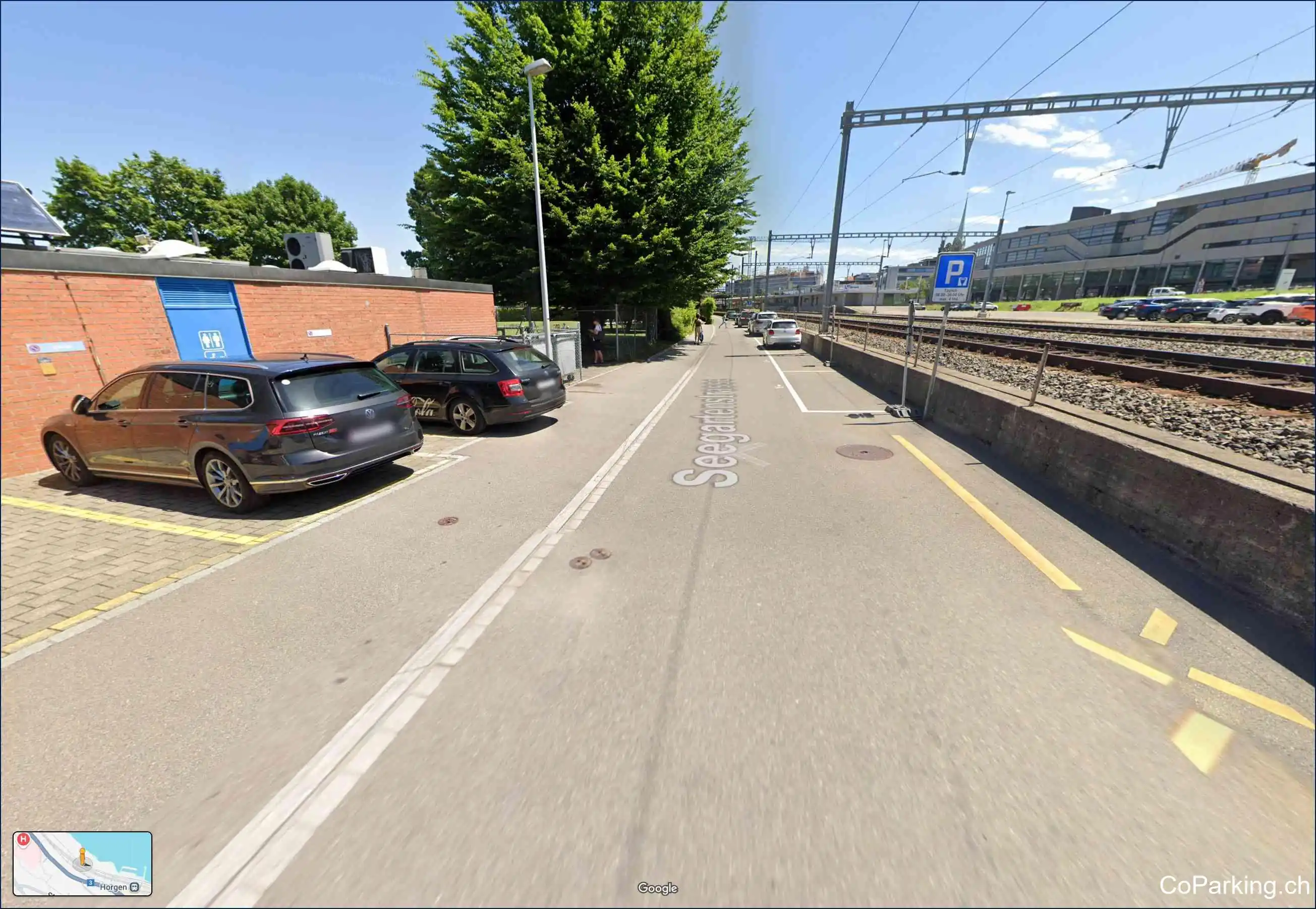 Parking Badi Seerose, Seegartenstrasse, Horgen, 8810