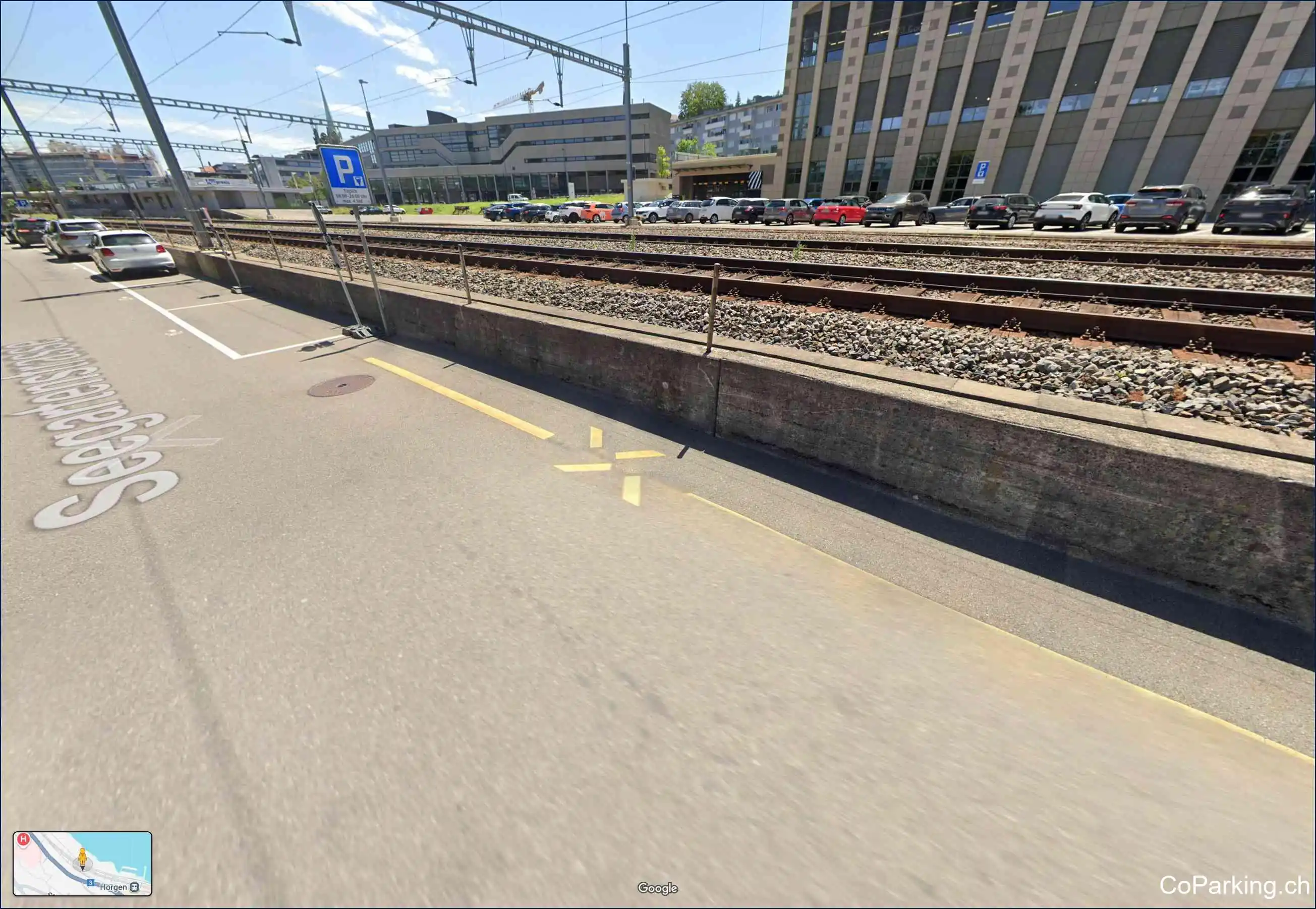 Parking Badi Seerose, Seegartenstrasse, Horgen, 8810