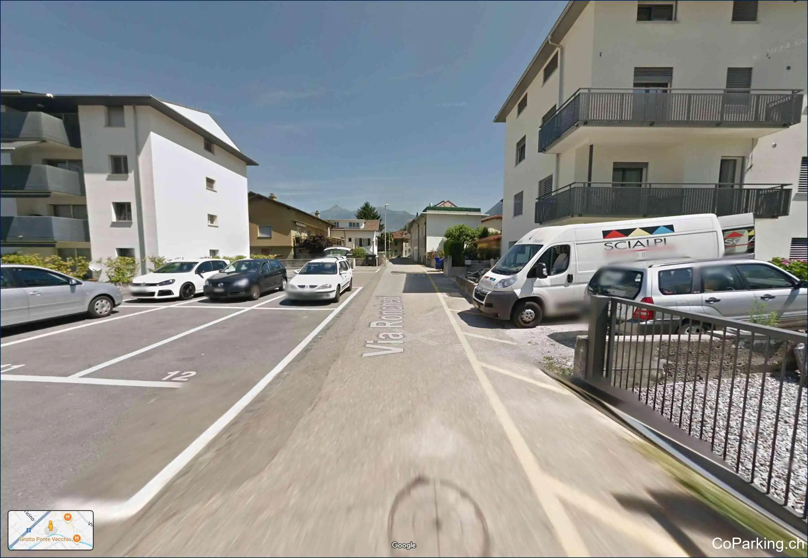 Parking Via Ronchetti, Via Ronchetti, Giubiasco, 6512