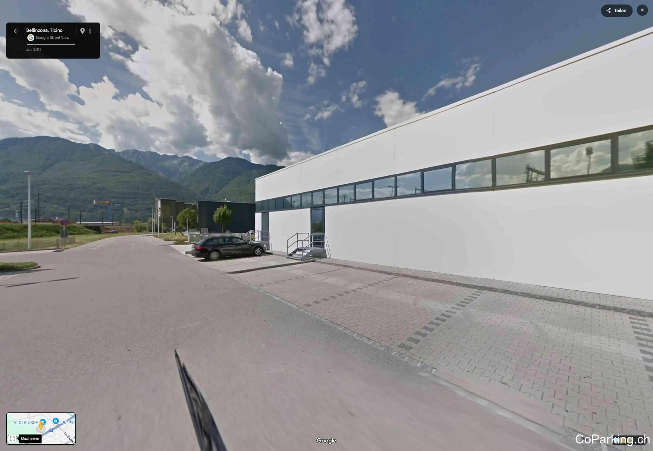 Parking Via Cantonale/Aldi