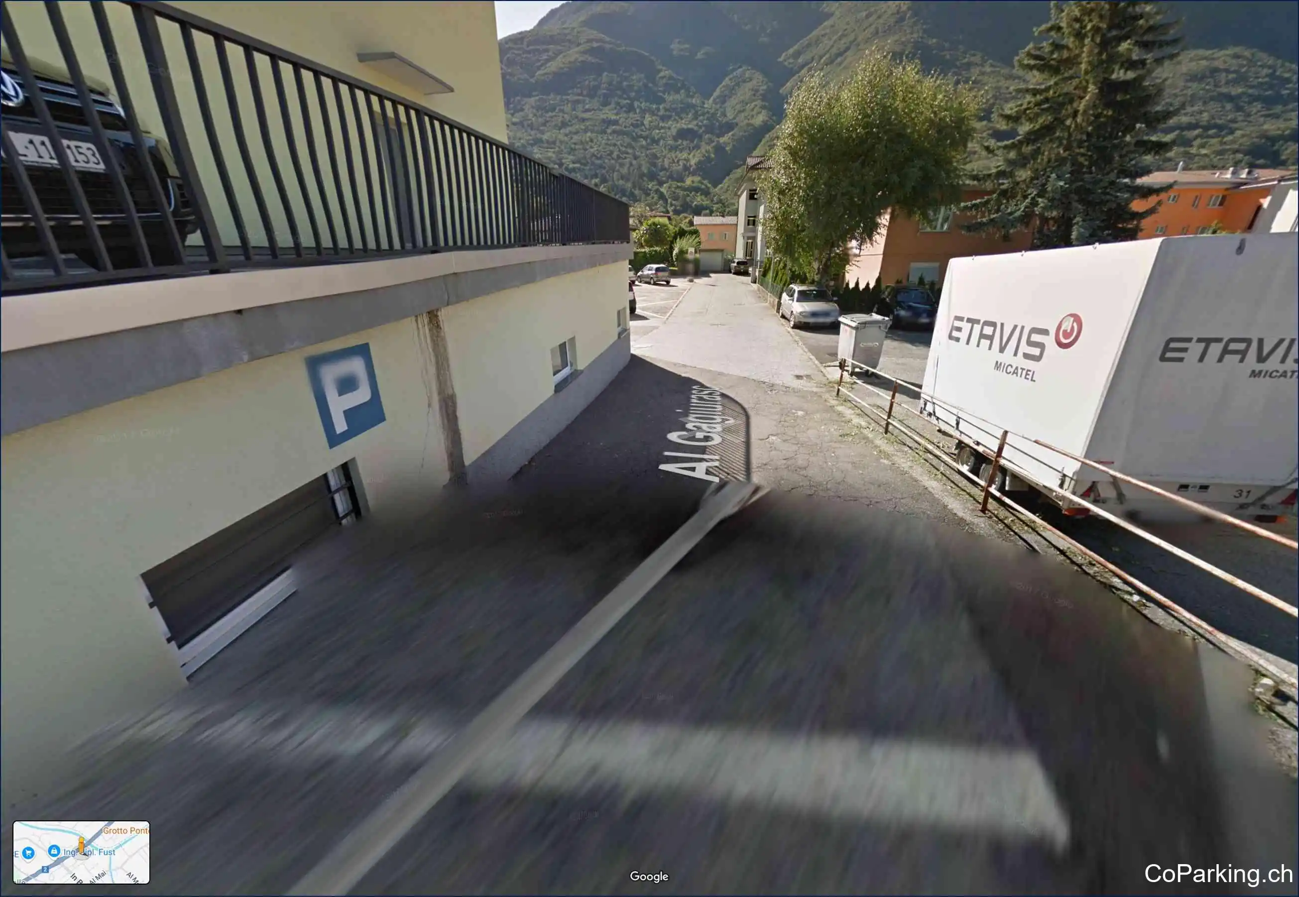 Parking In Tirada, In Tirada, Camorino, 6528