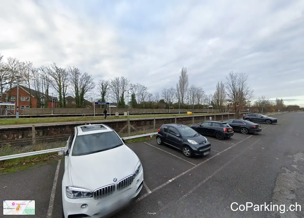 West Byfleet Station Main Car Park