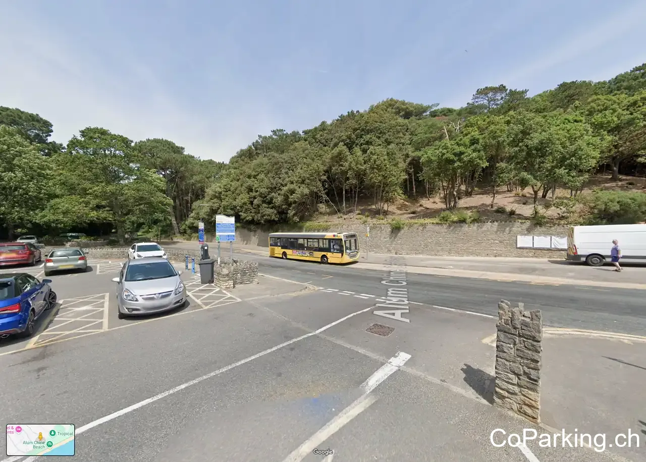 Alum Chine Beach Parking
