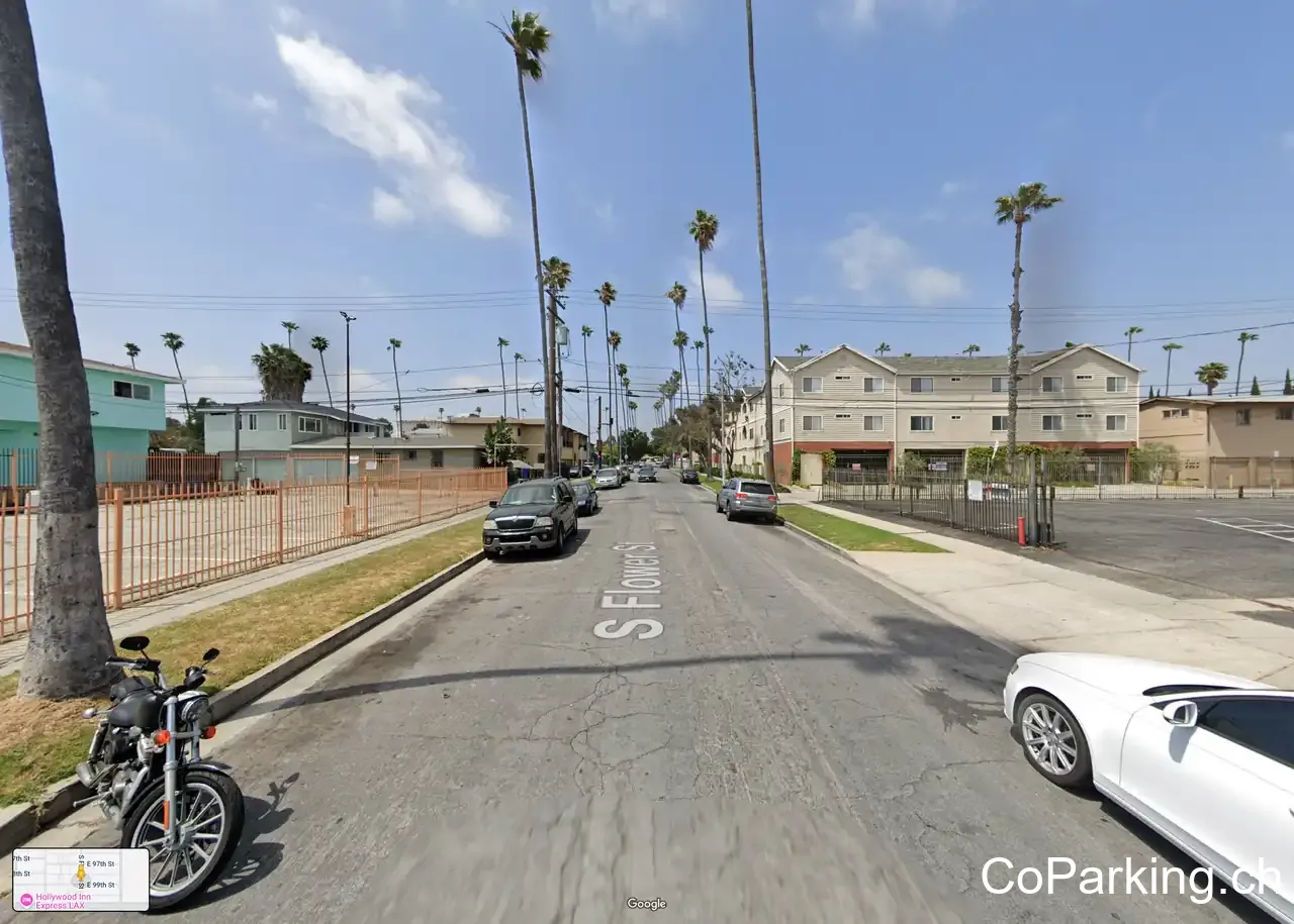 1201 S Flower St Parking