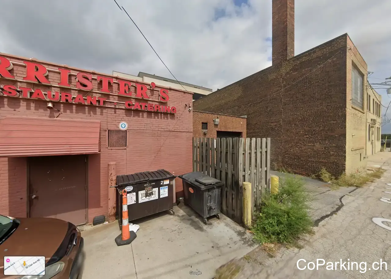E. 13th & St. Clair NE Parking